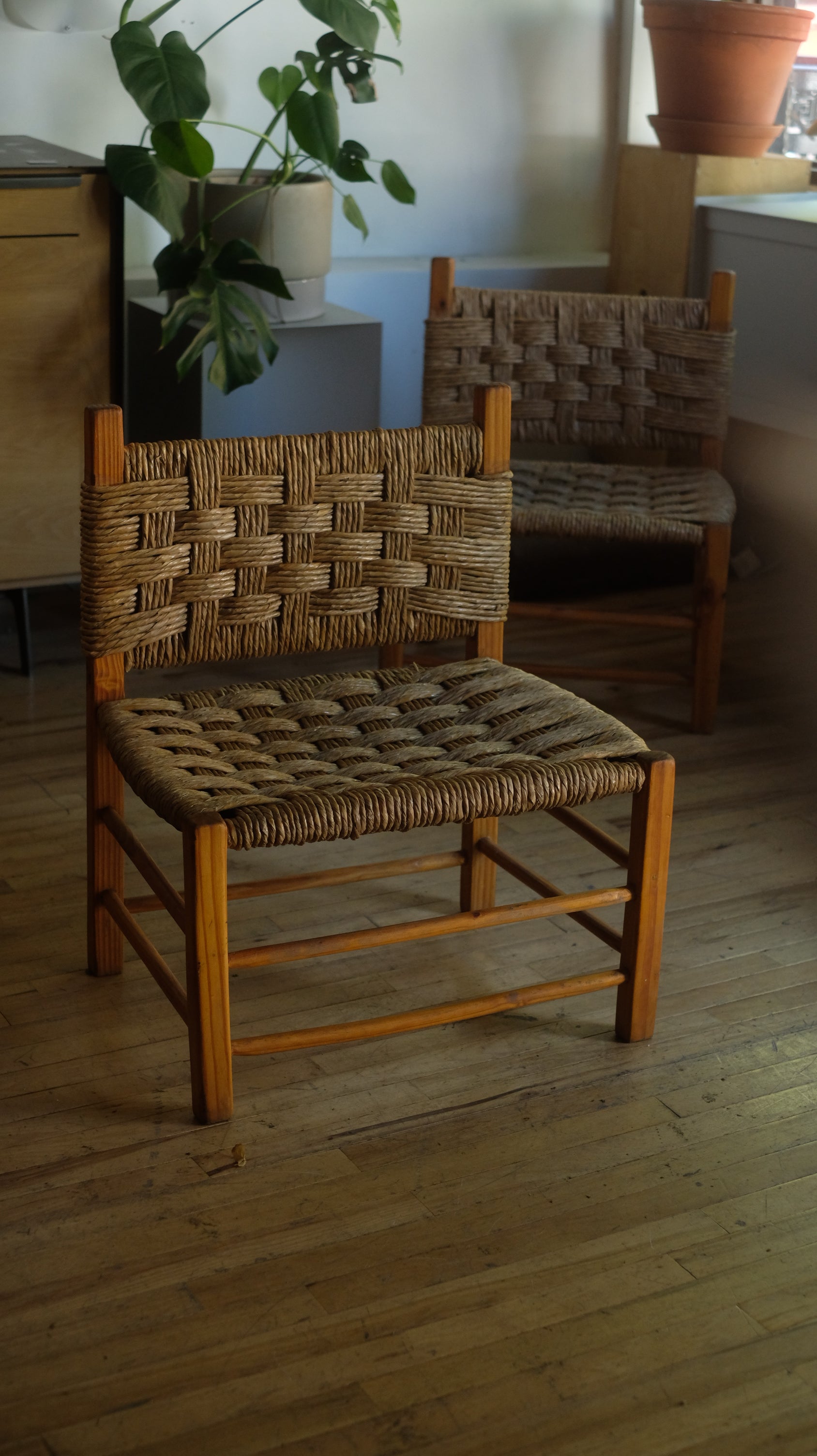 Low Rush Lounge chairs (Pair Only)