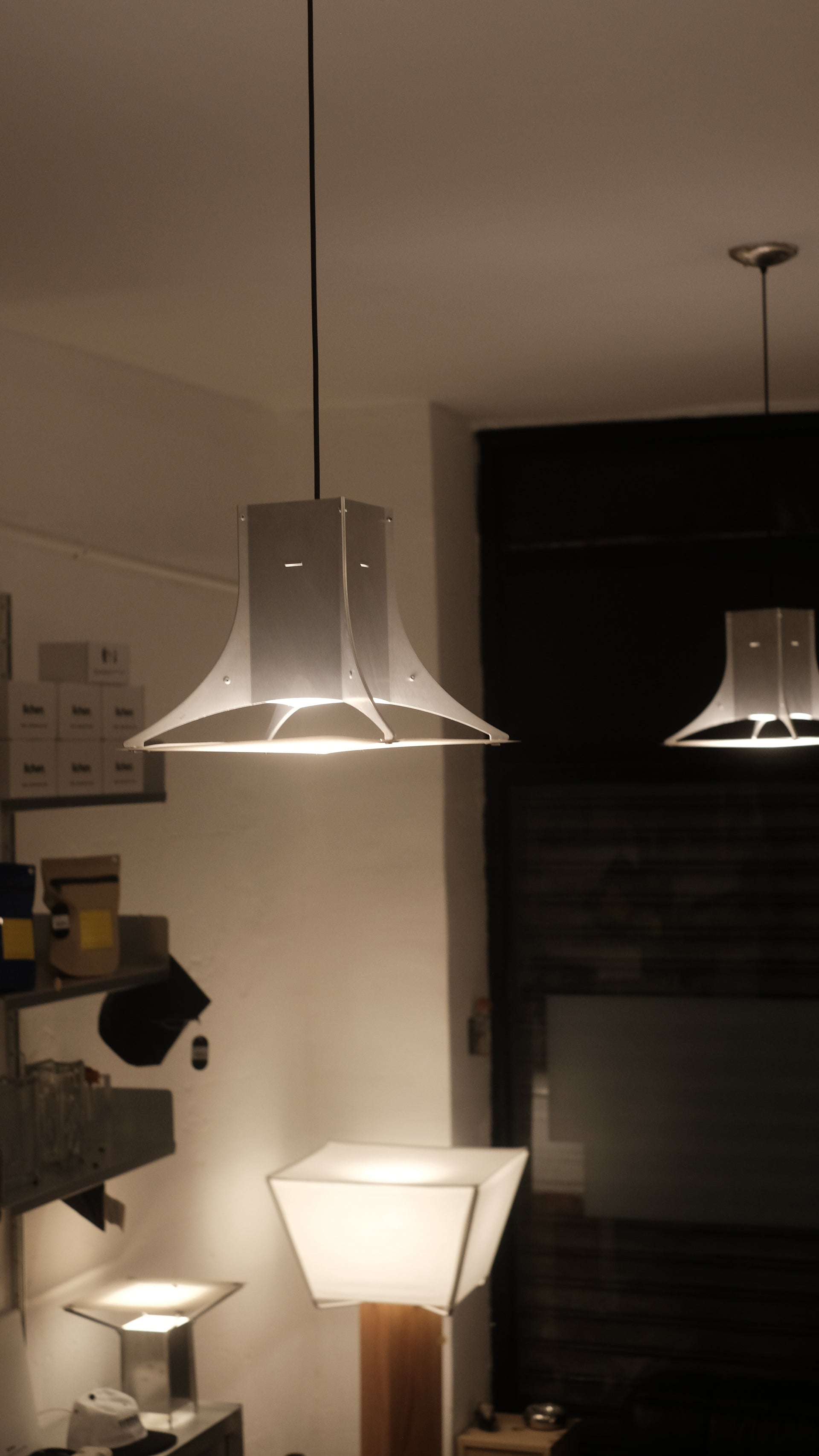 Tensile Pendant Lamp By Alvaro Ucha Rodriguez (Low stock)