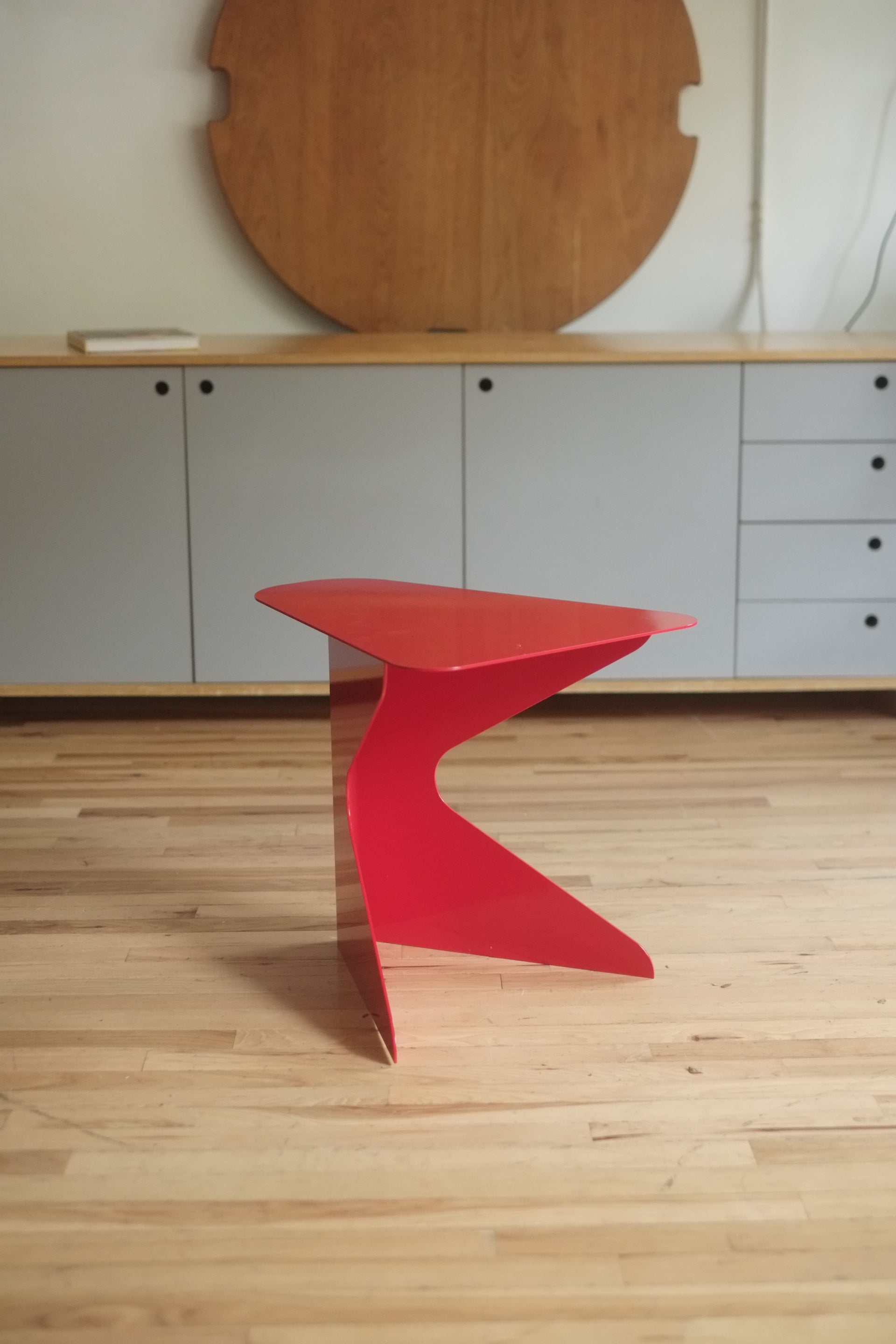 LM Stool by Nifemi-Marcus Bello (Red)
