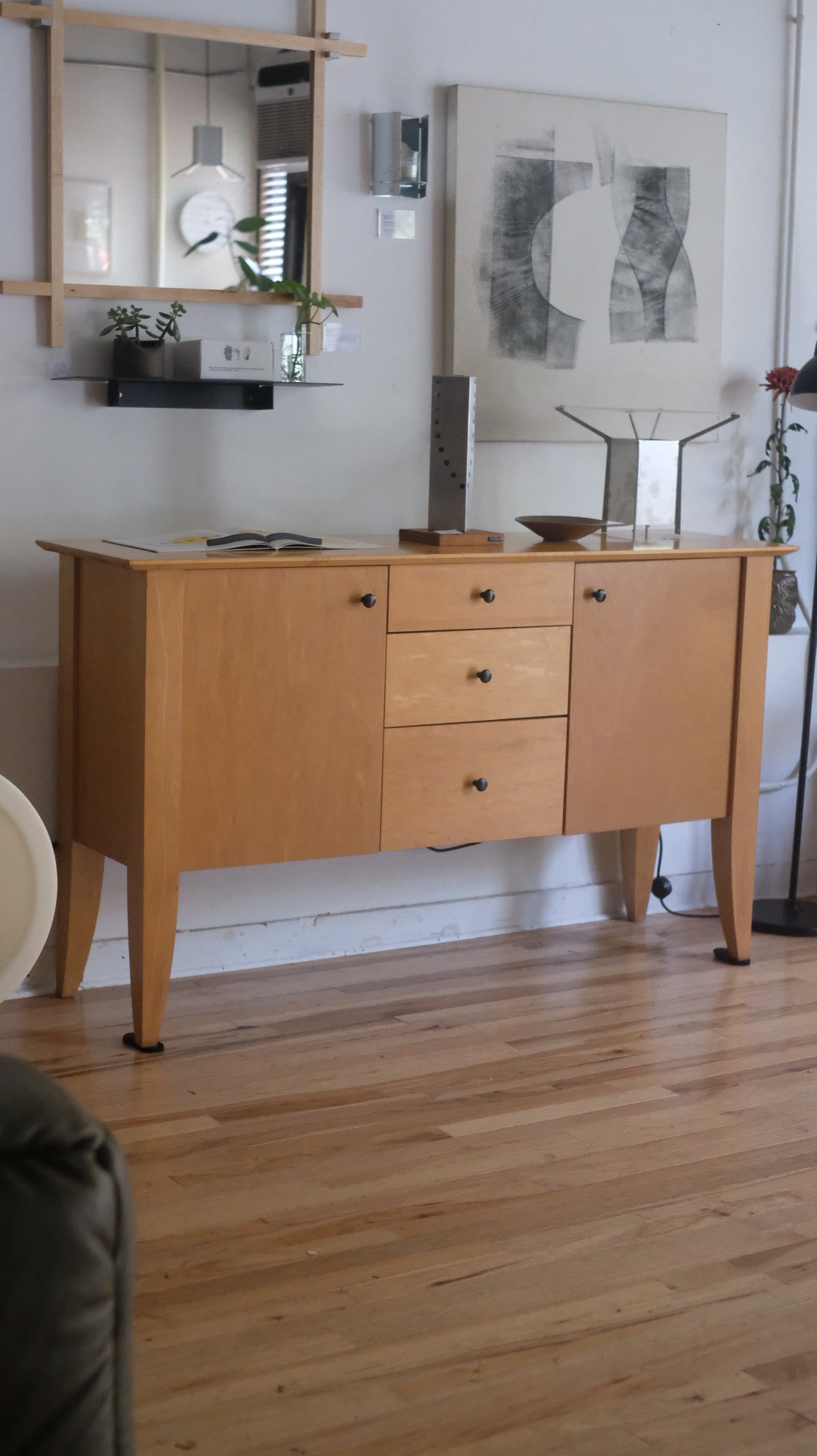 Maple Solid Wood Credenza by Crate & Barrel