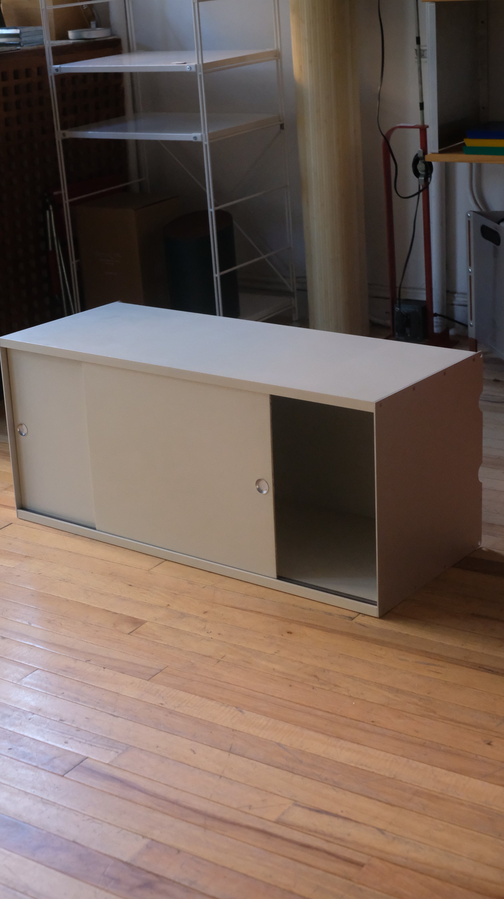 Rare Sliding Door Cabinets by Dieter Rams for Vitsœ (Price Per)