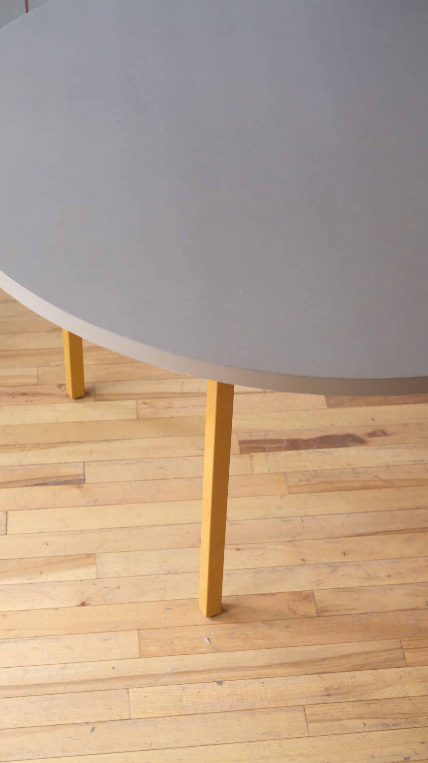 Two Color Round Table by Muller van Severen for Hay