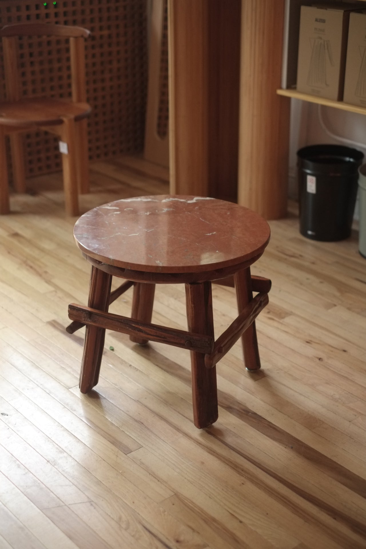 Marble end tables