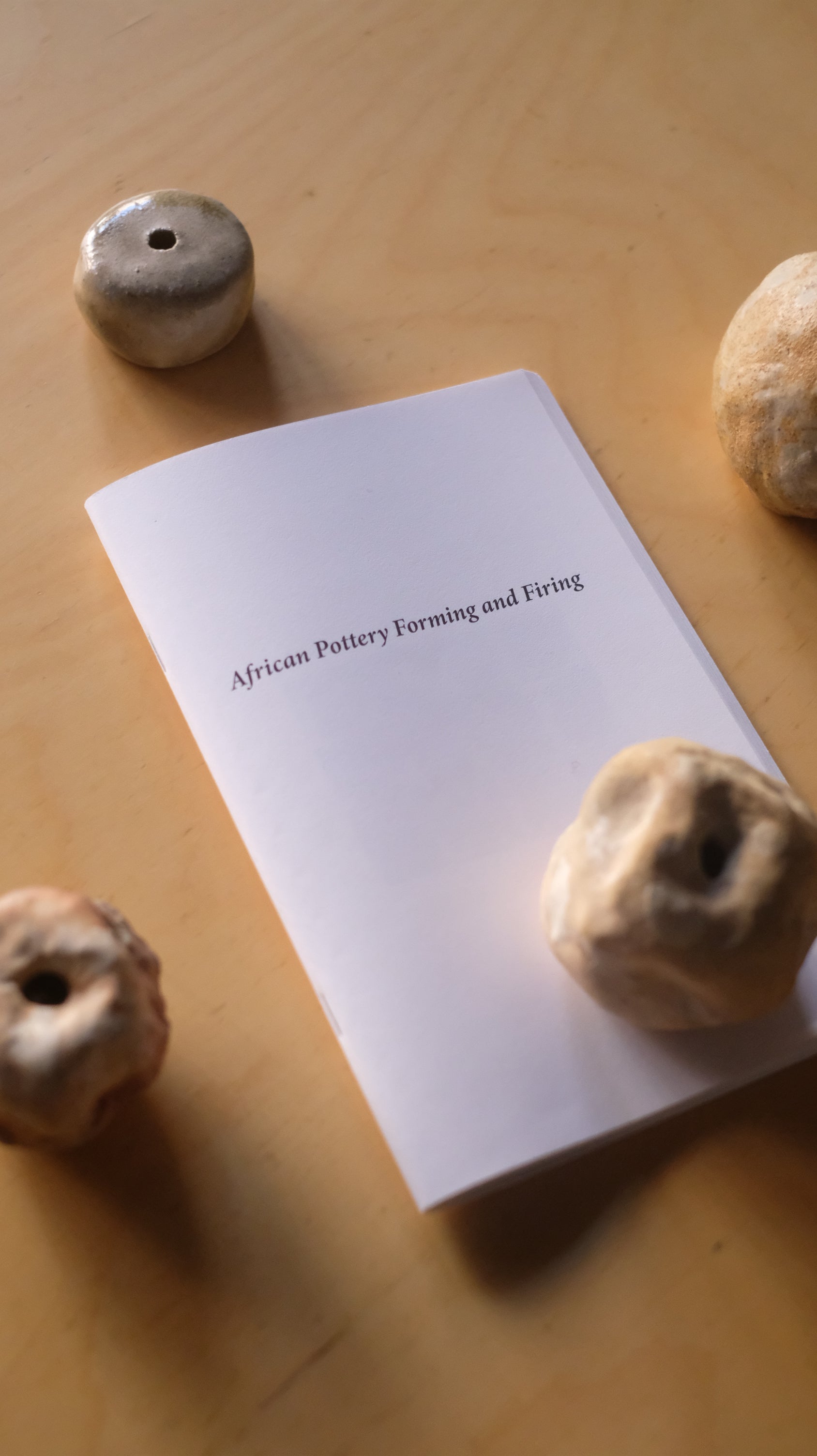 African Pottery Forming and Firing Book & Ceramic Pots by Kwamé Sorrell