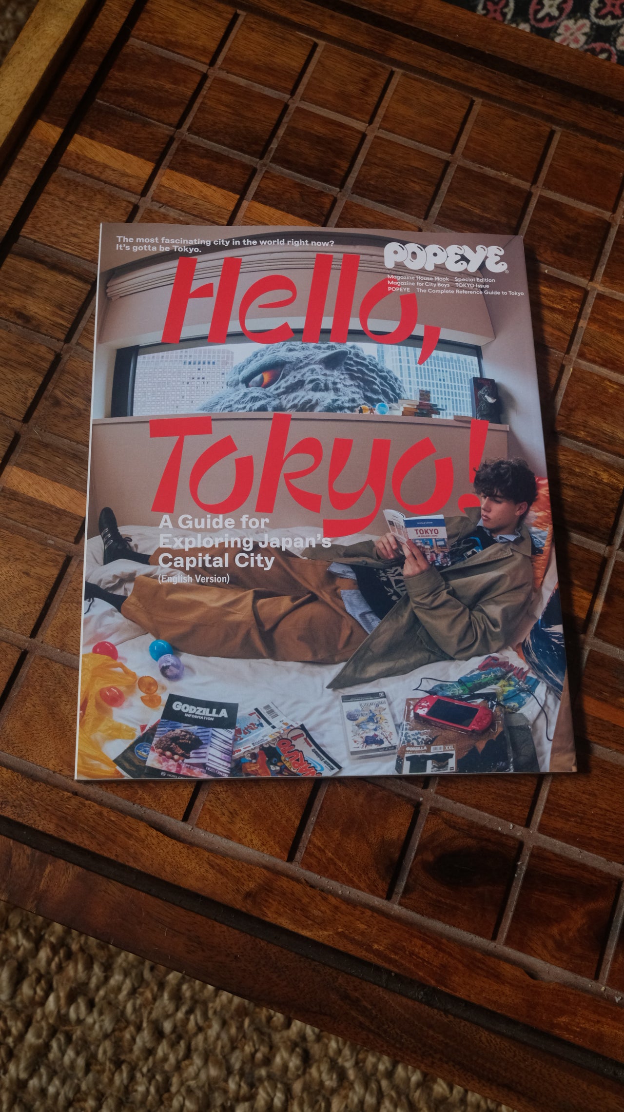 Popeye Magazine issue 937 : Hello Tokyo (English Version)