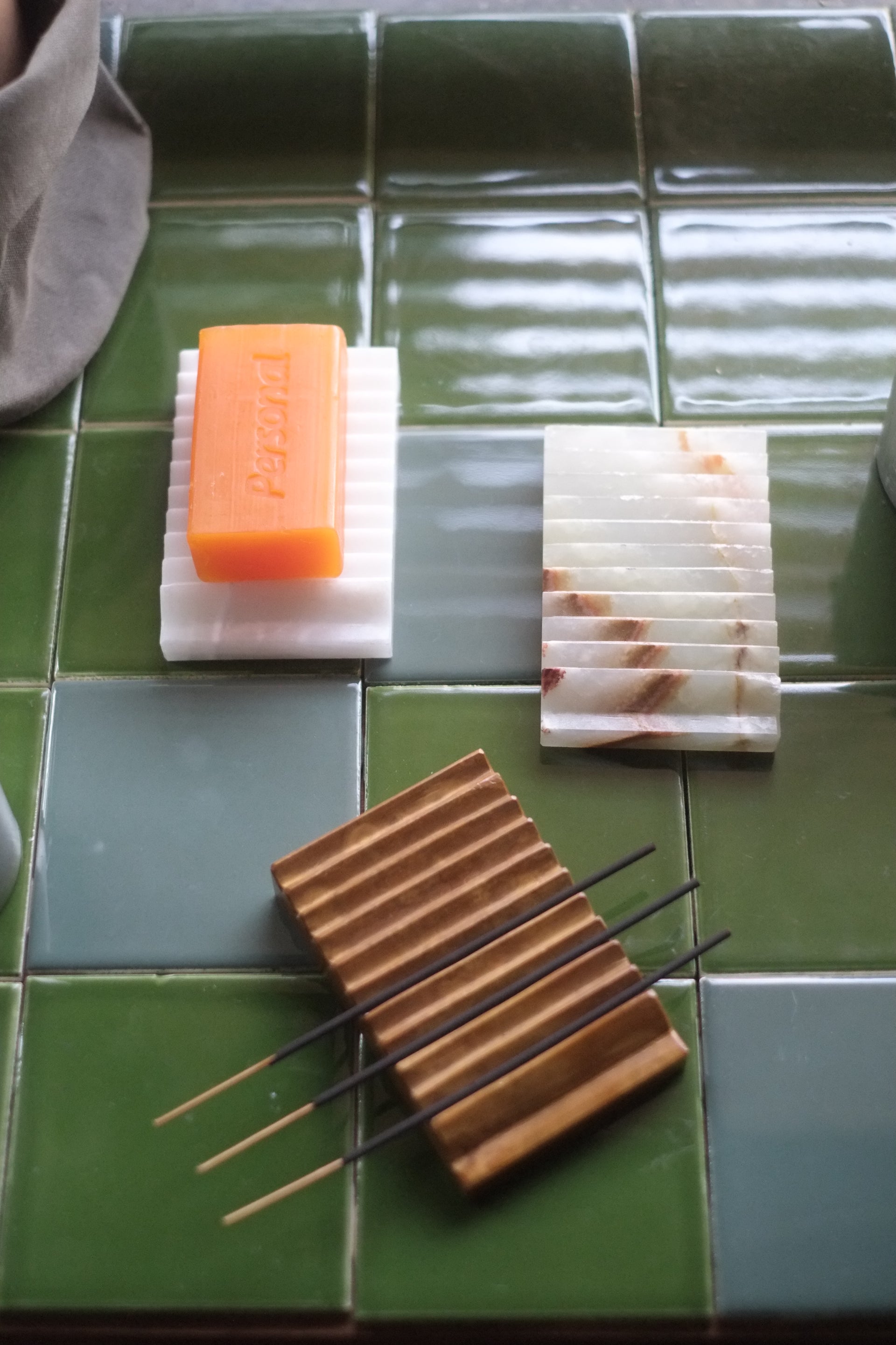 Stone Soap Dishes by Apapacho