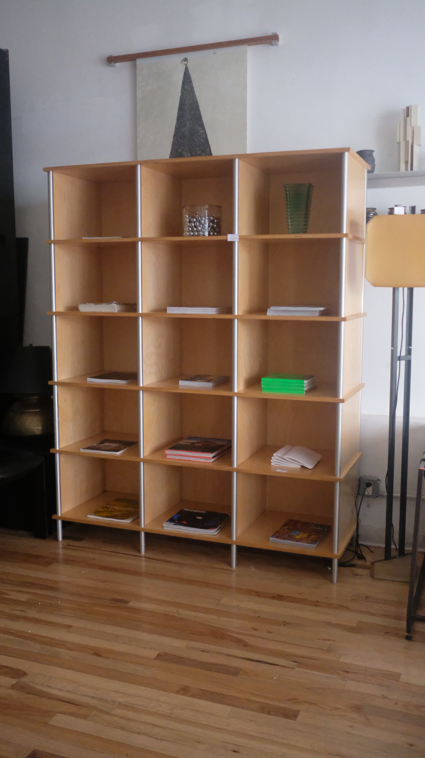 Custom Plywood Bookshelf