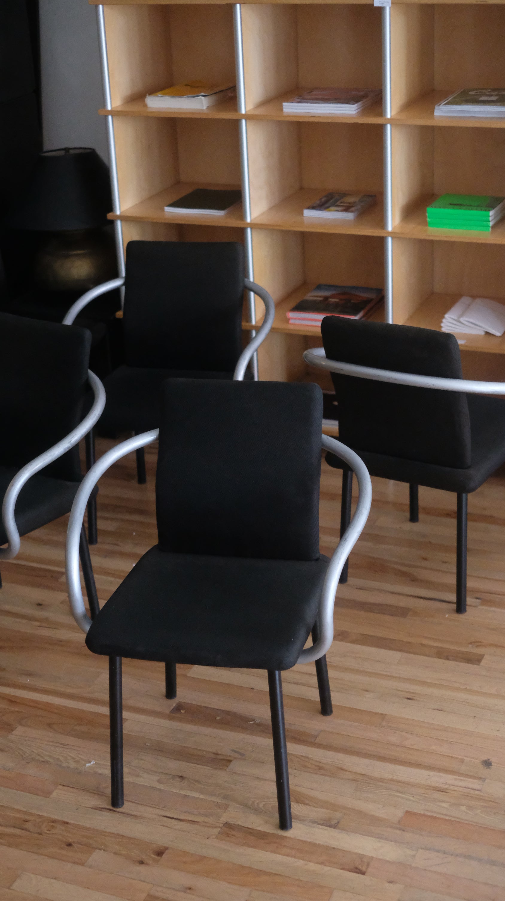 Mandarin chairs by Ettore Sottsass for Knoll