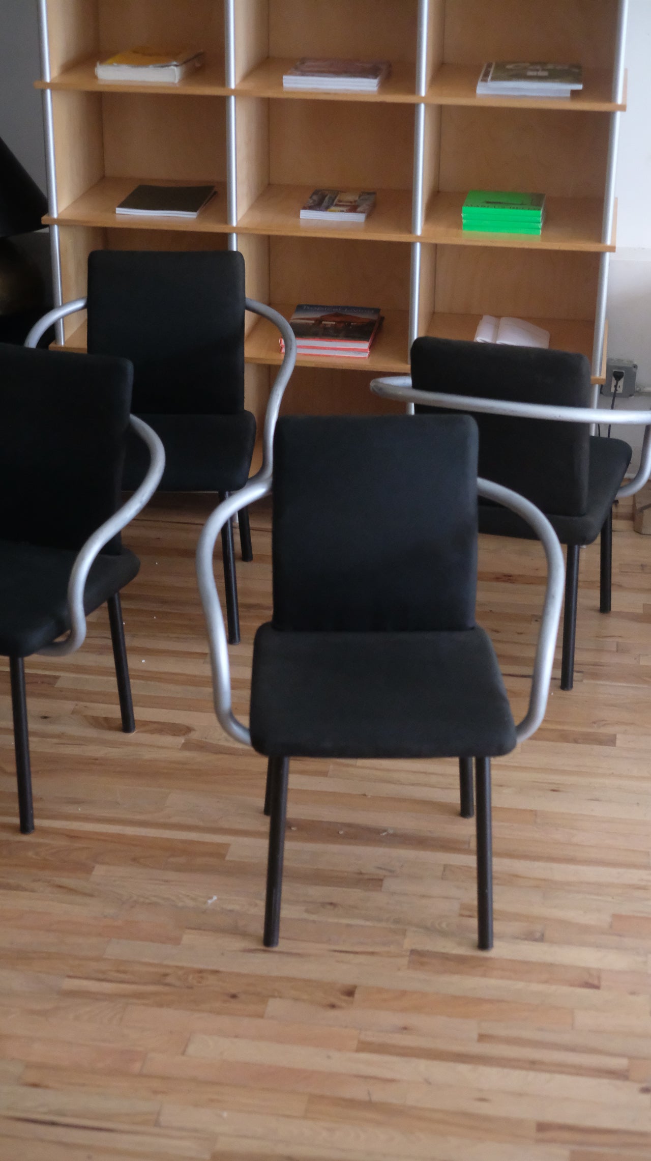 Mandarin chairs by Ettore Sottsass for Knoll