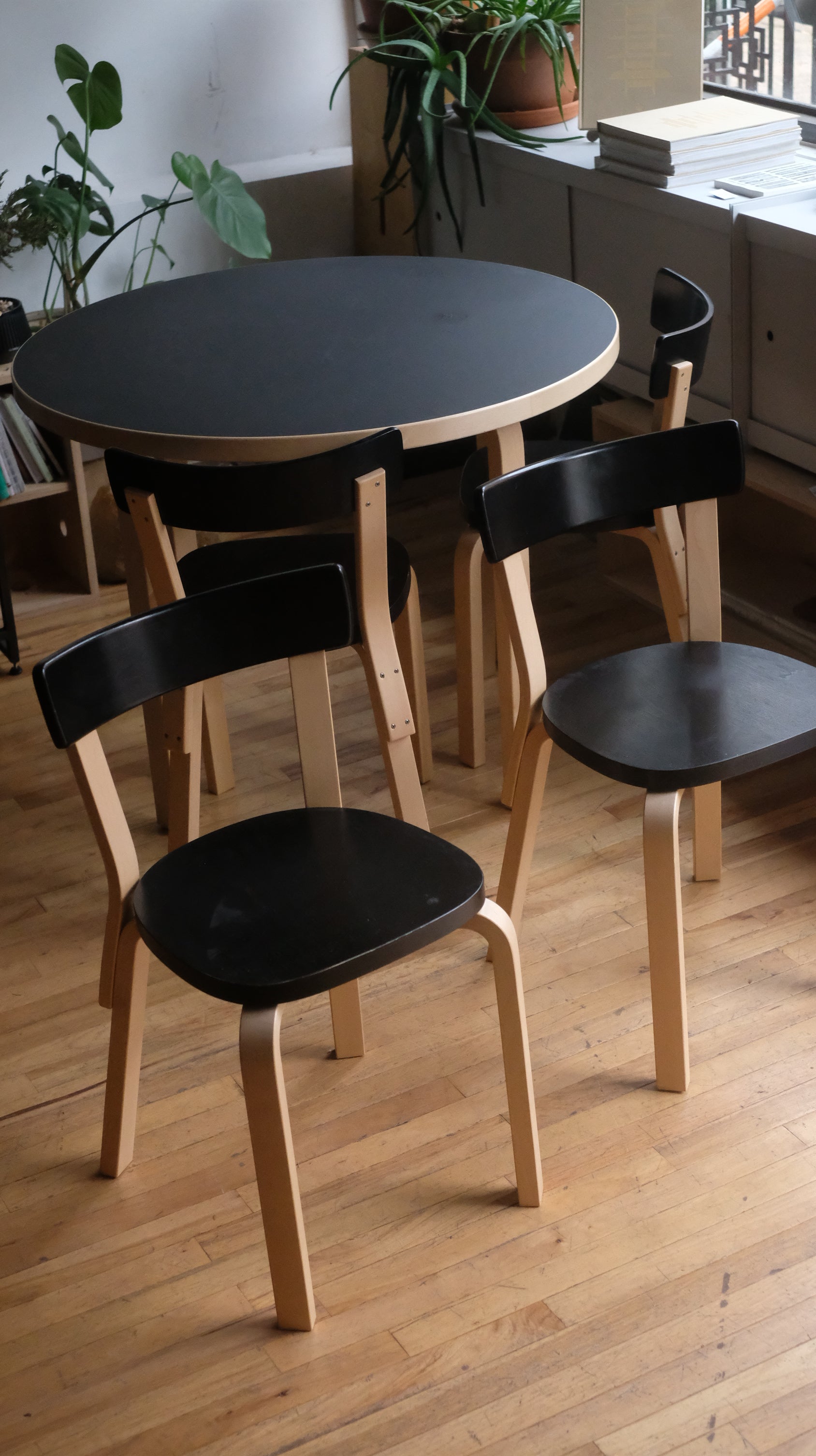 Chair 69 by Alvar Aalto for Artek (Set of 4)