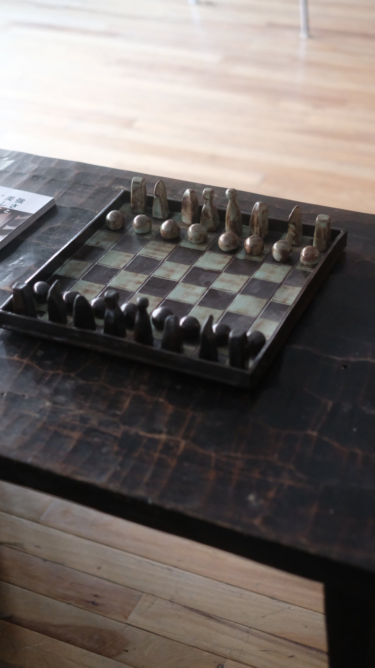 Ceramics Chess Sets by Sam Schmieg