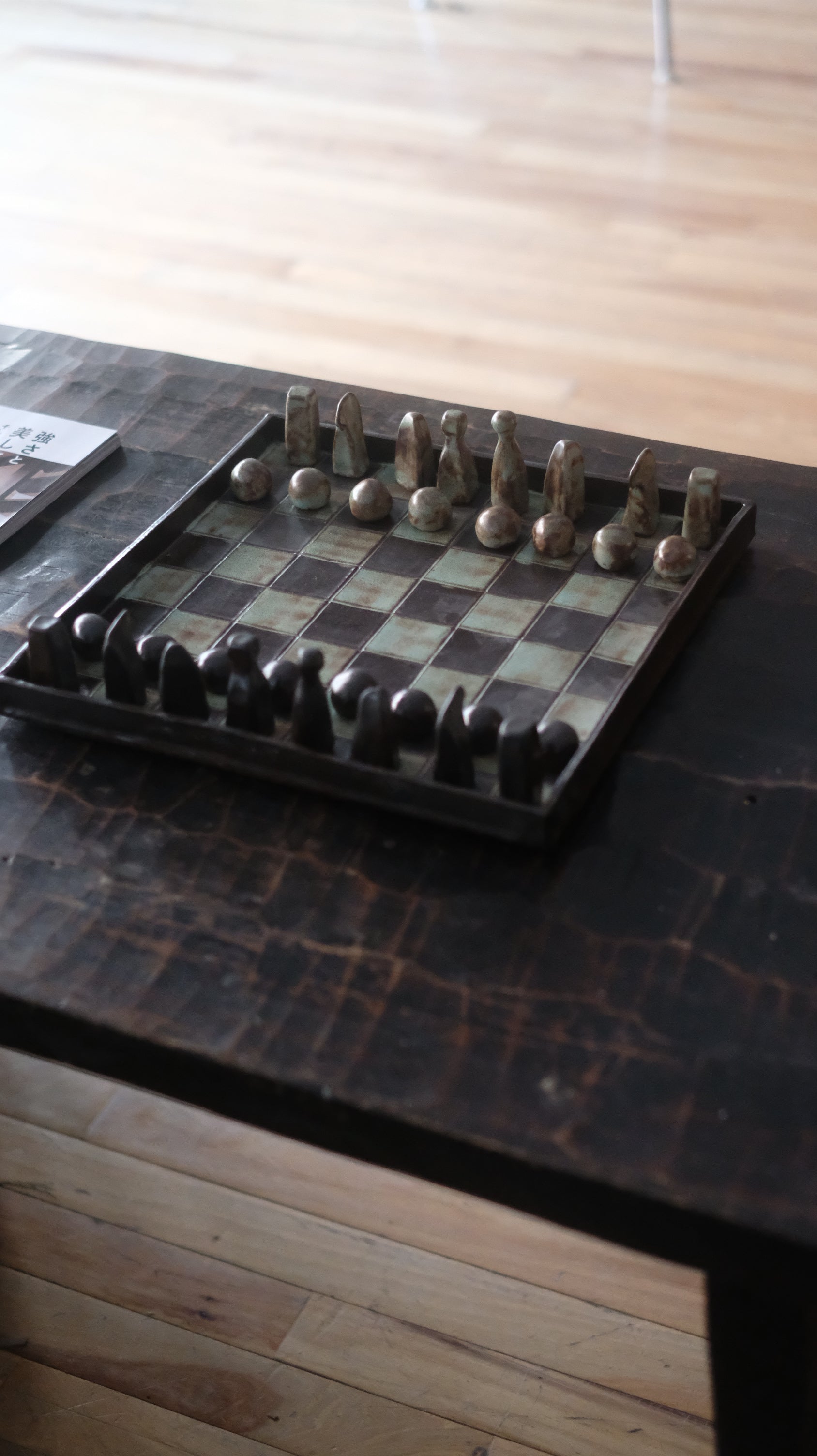 Ceramics Chess Sets by Sam Schmieg