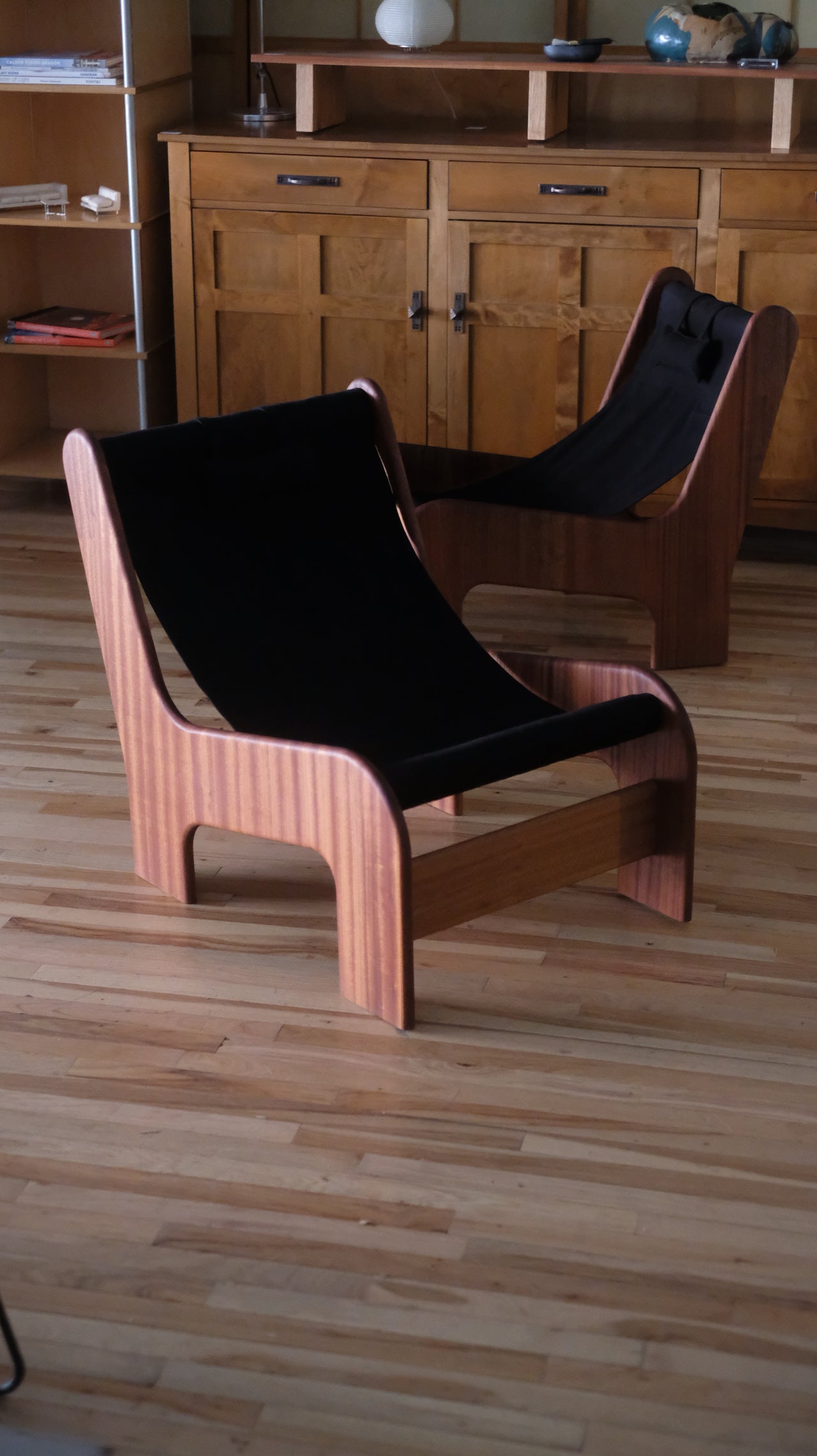 Canvas Sling Lounge Chairs by Nelsan Binnie (Price Per)