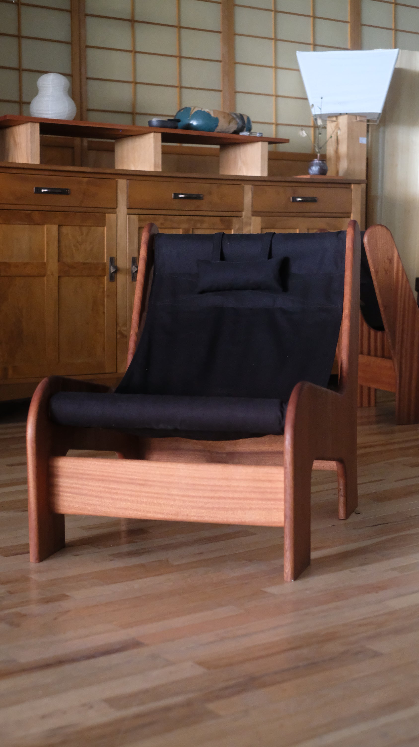 Canvas Sling Lounge Chairs by Nelsan Binnie (Price Per)