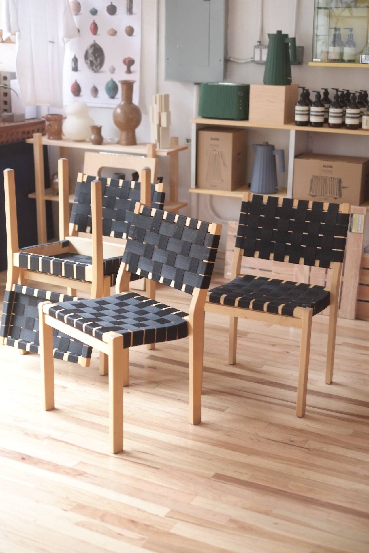 Artek Chair 611 by Alvar Aalto (Price Per)