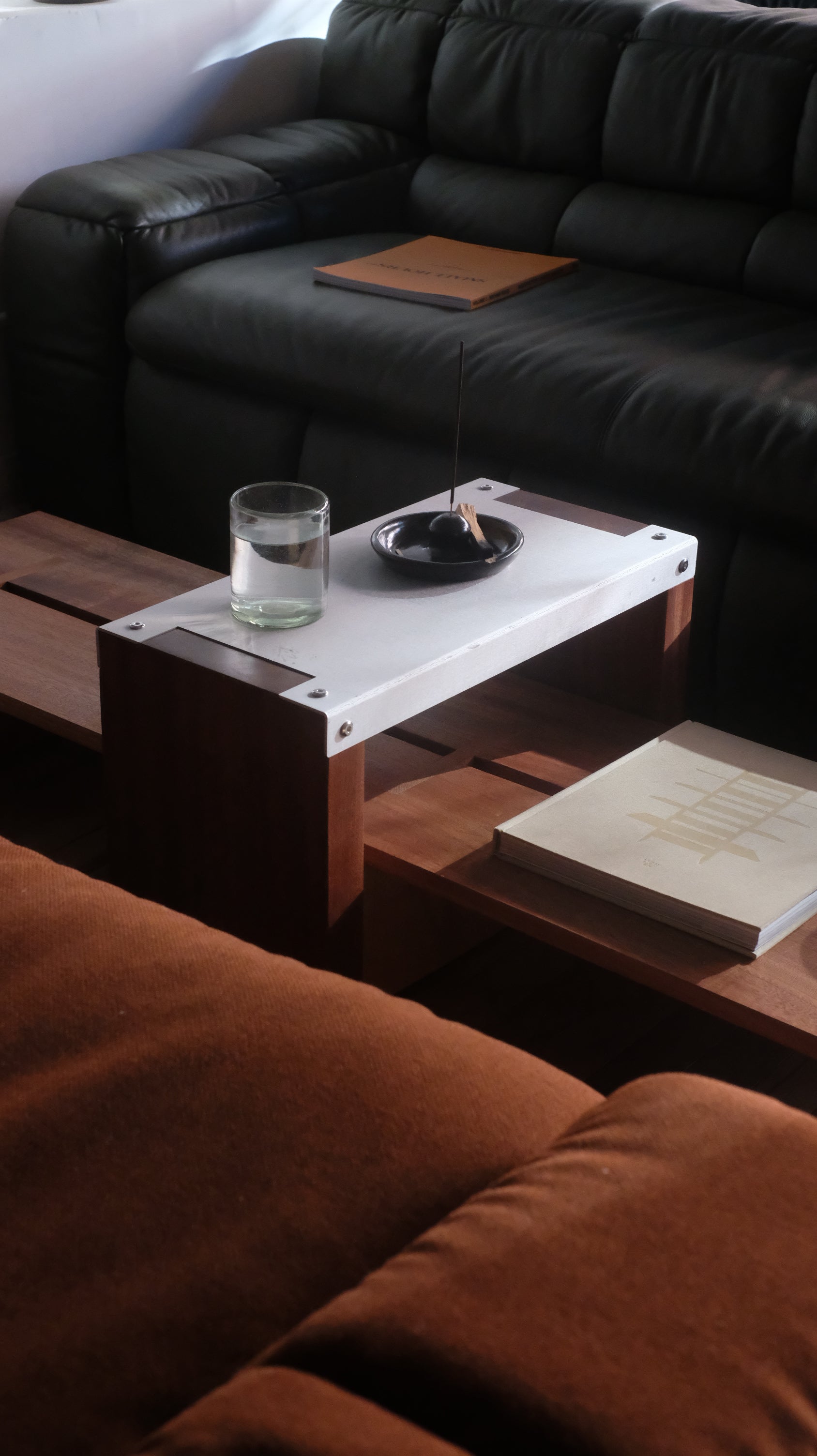 Side Table in Sapele by Dylan Ahern