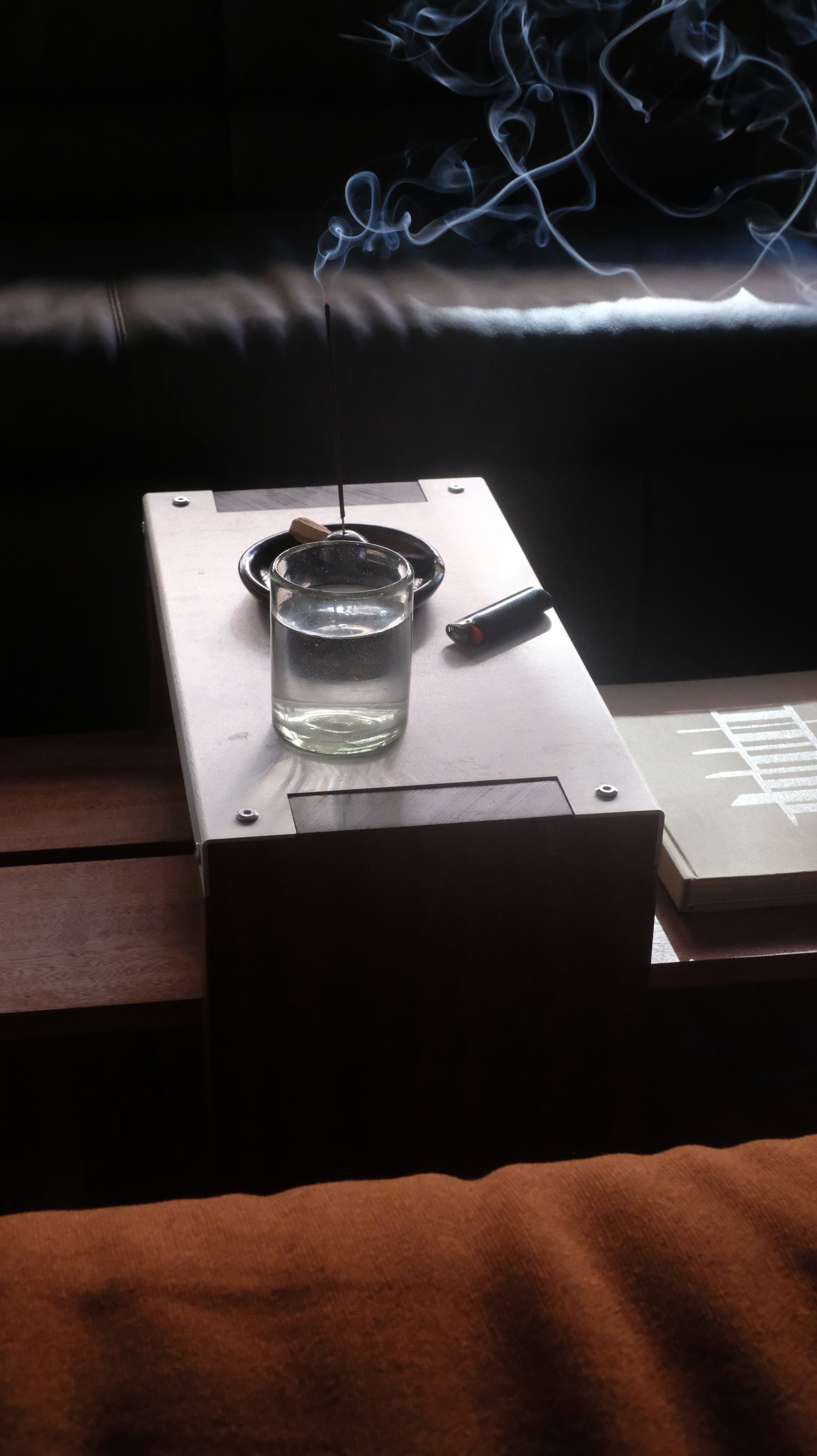 Side Table in Sapele by Dylan Ahern