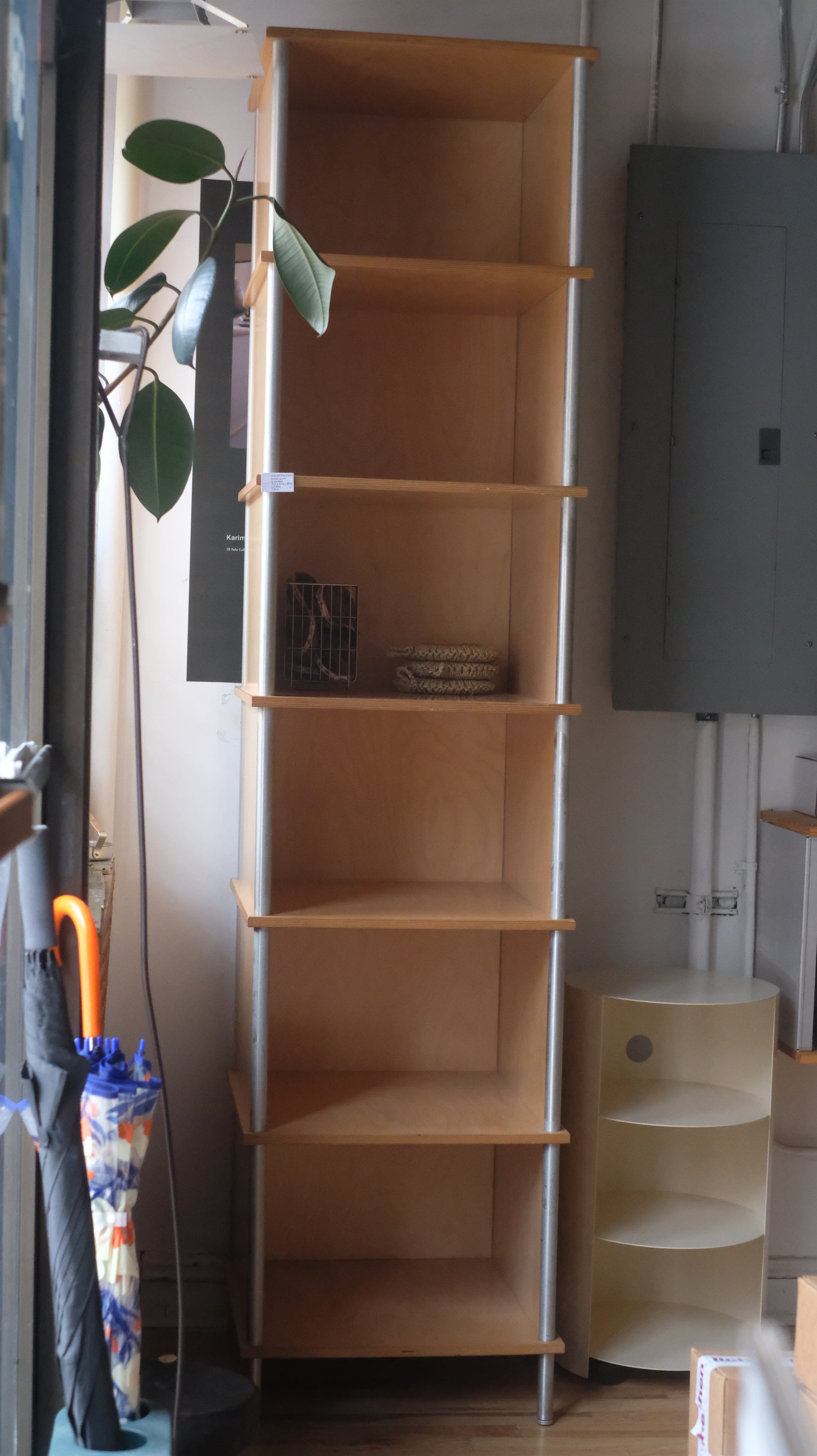 Custom Plywood Bookcase
