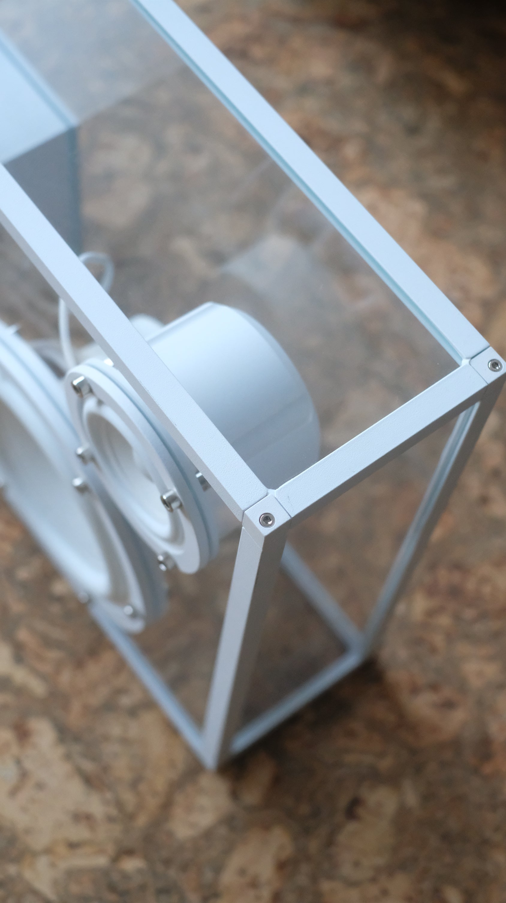 Transparent Speaker - Large (White) - lichennyc