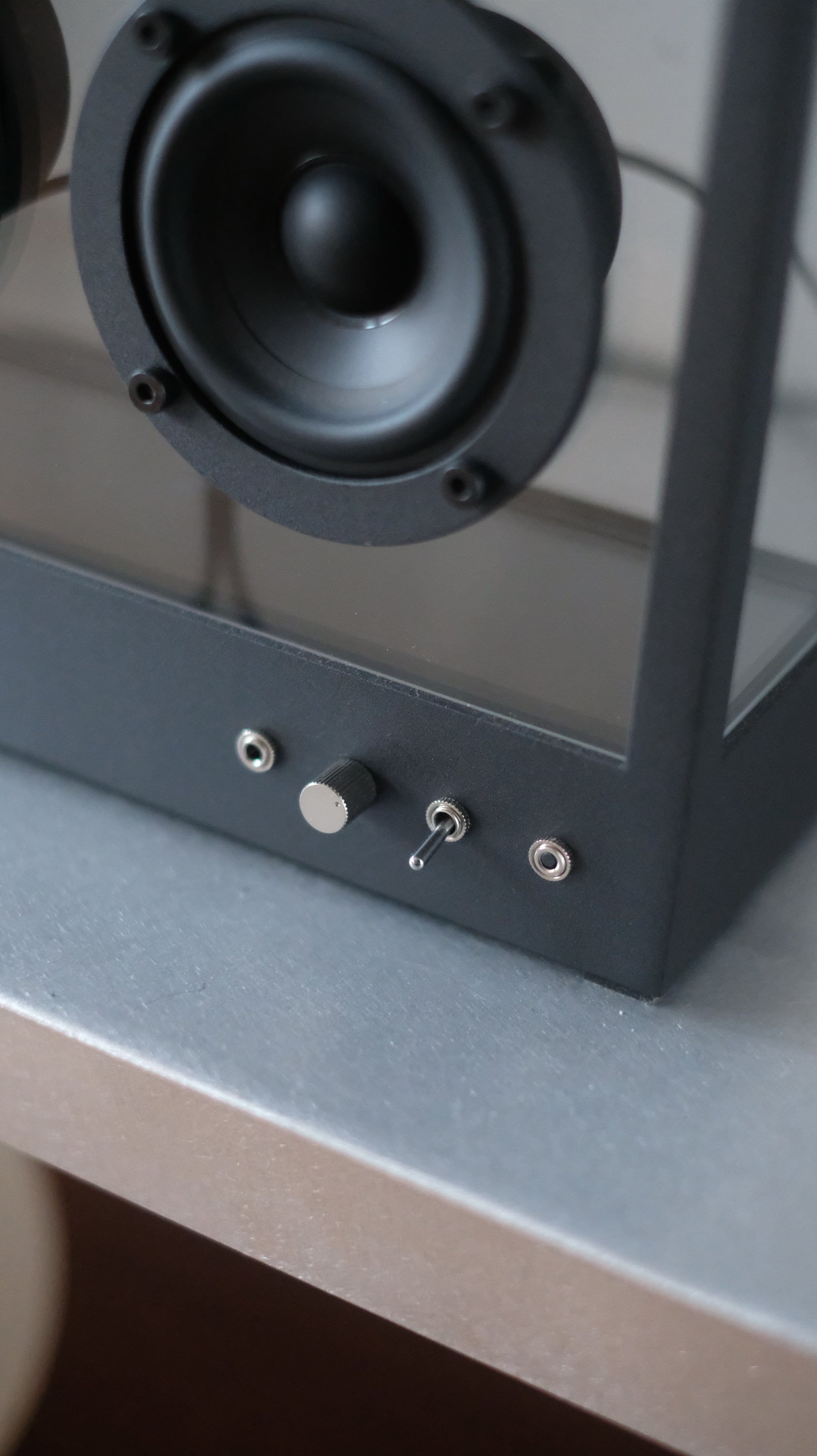 Transparent Speaker - Small - (Multiple Colors)