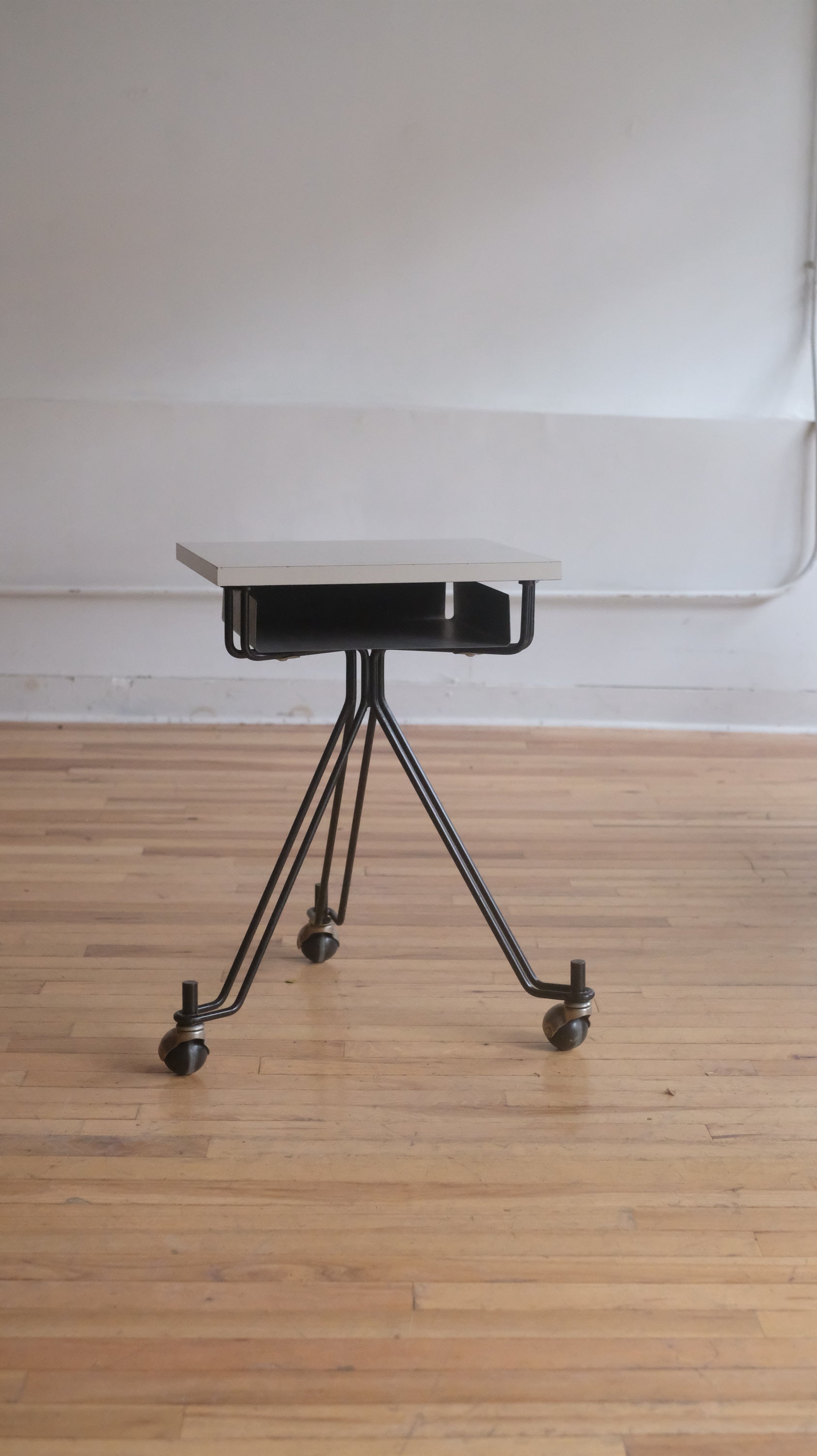 IBM Rolling Side Table by Eliot Noyes