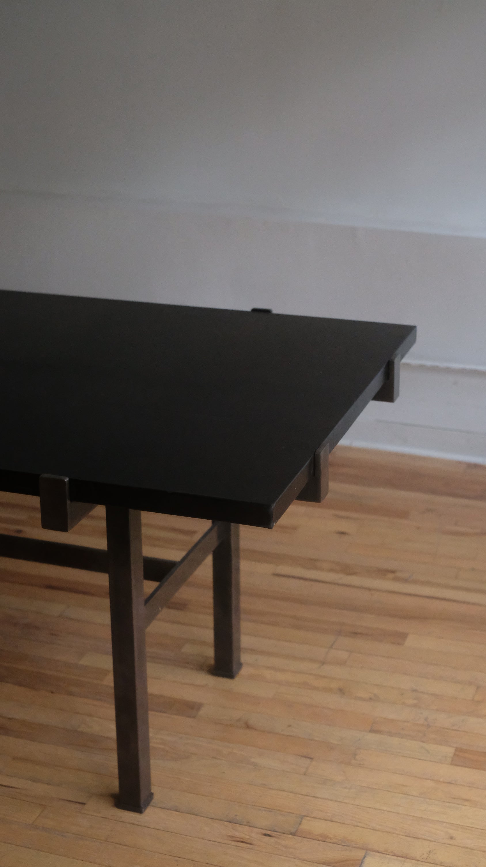Leather Dining Table