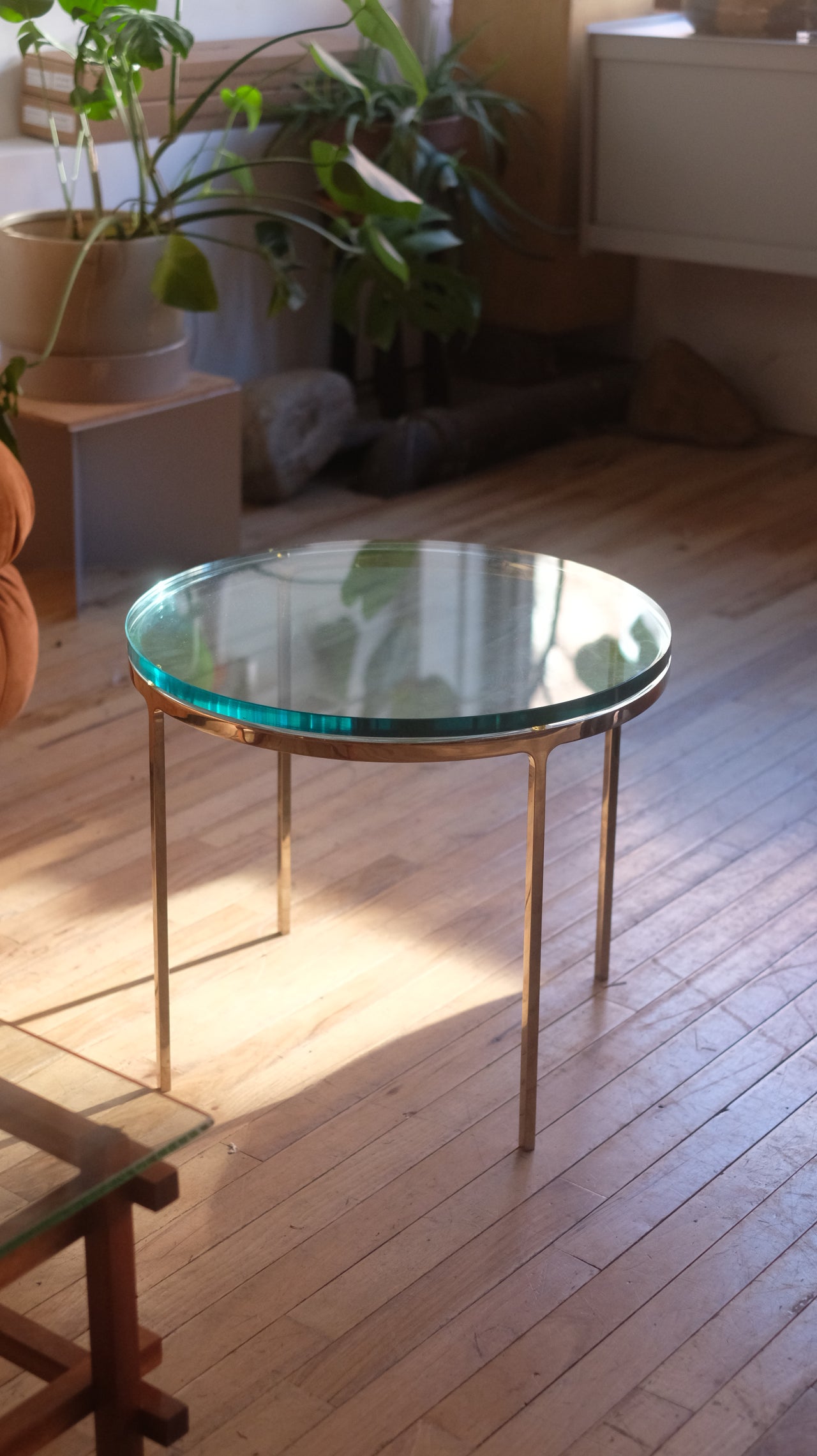 Round Side Table by Nicos Zographos