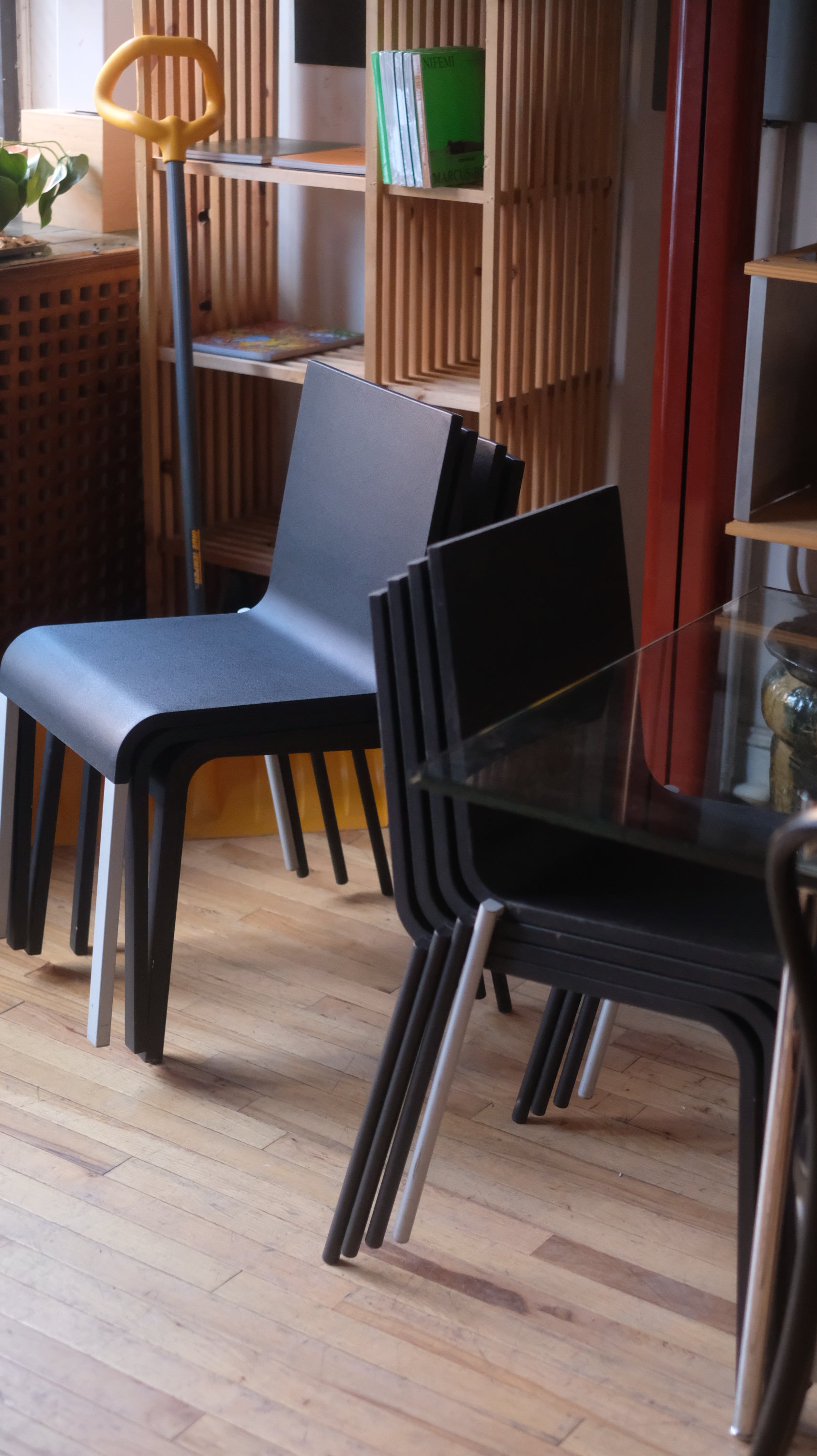 0.3 Stacking chairs by Maarten Van Severen for Vitra - lichennyc