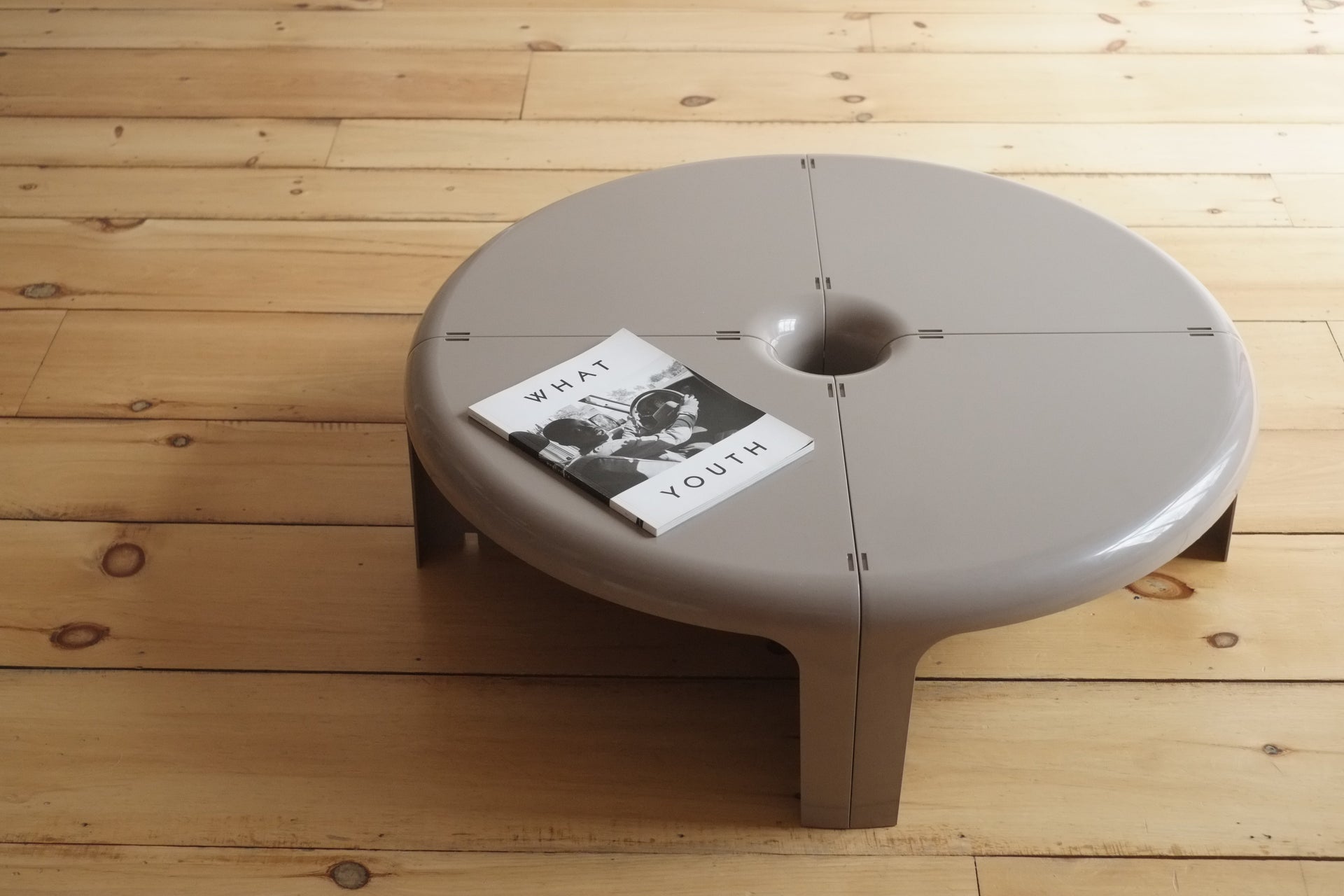 (B-Stock/Floor Model) 4/4 Coffee Table by Rodolfo Bonetto (Cumin)