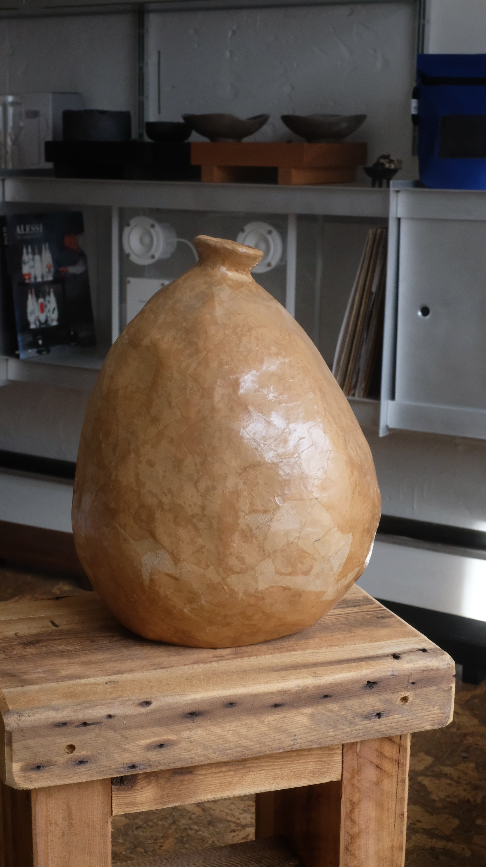 Large Paper Mache Vase