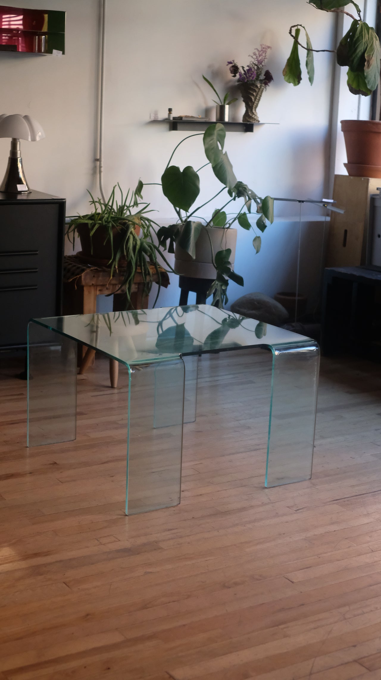 Bent Glass Coffee Table