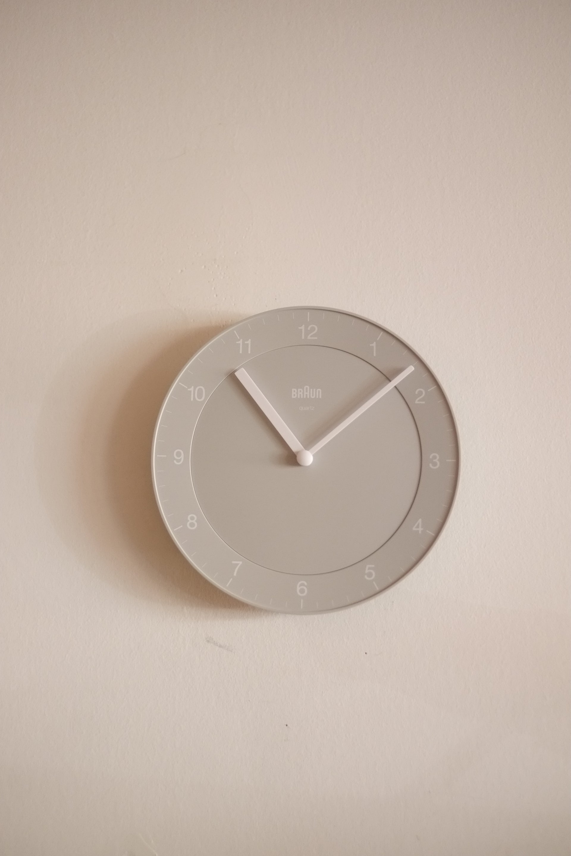 Braun Wall Clock (Grey)