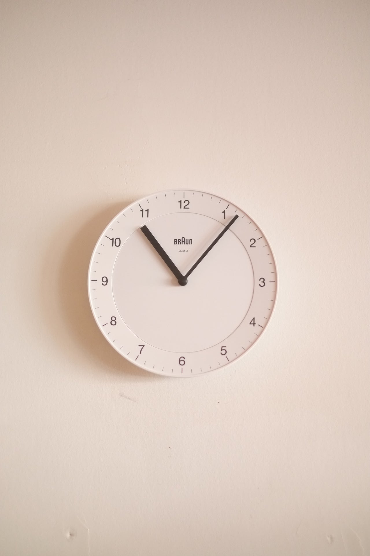 Braun Wall Clock (White)