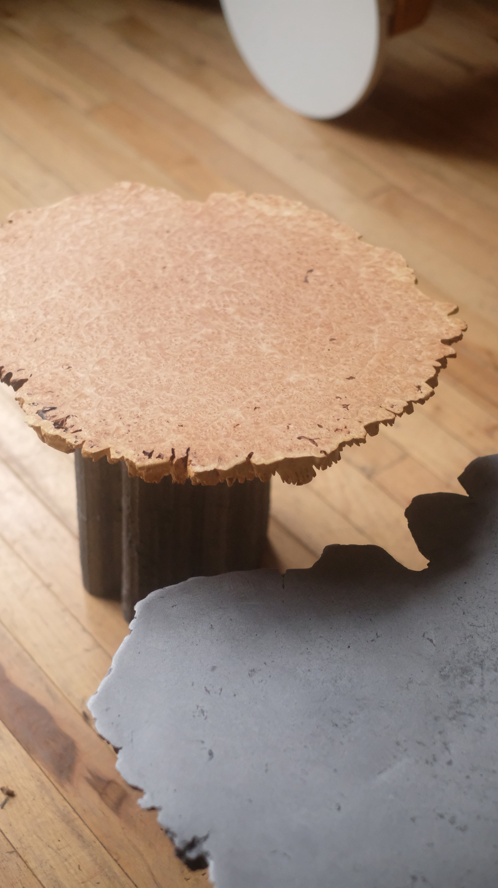 The Burl Table by Bumki Song (Sold Separately)