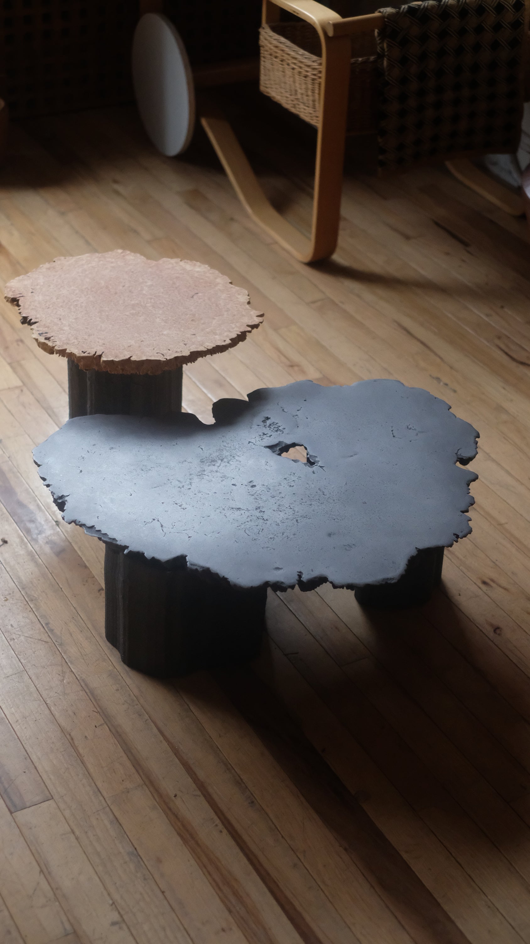 The Burl Table by Bumki Song (Sold Separately)