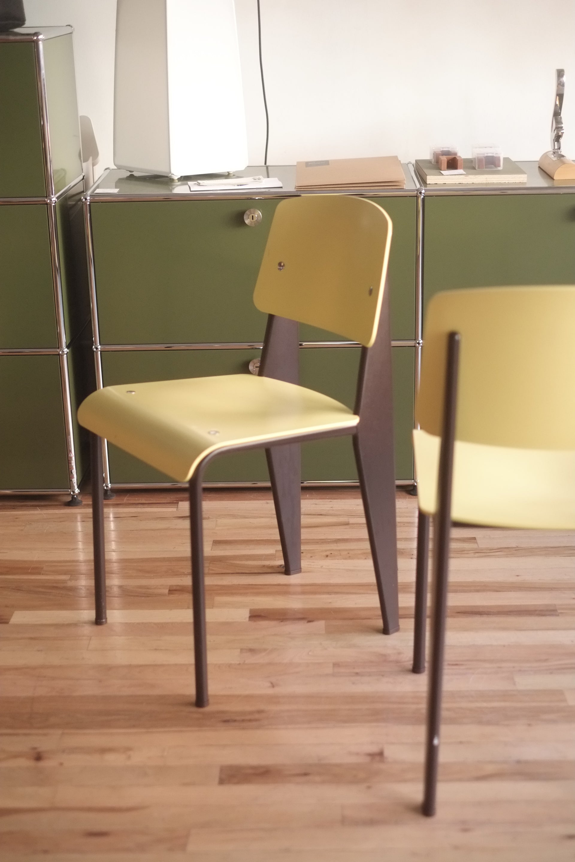 Standard Chair by Jean Prouvé for Vitra (Yellow)