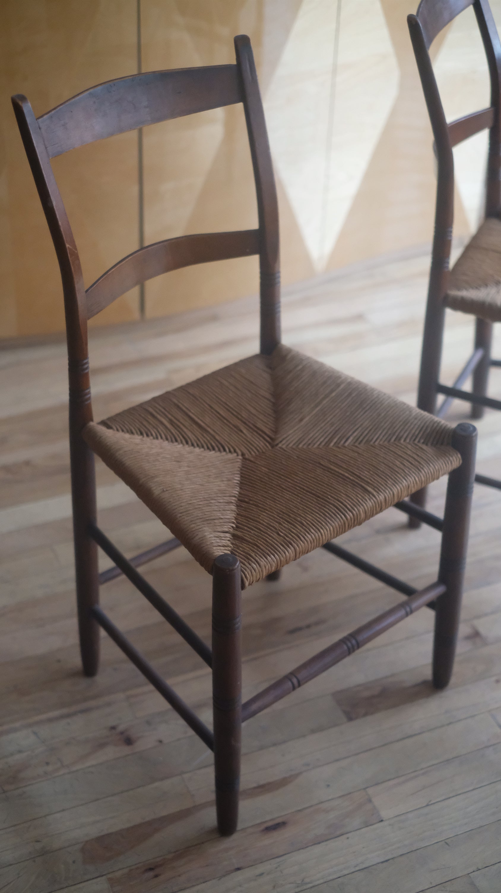 Italian Rush Chairs (Set of 4)