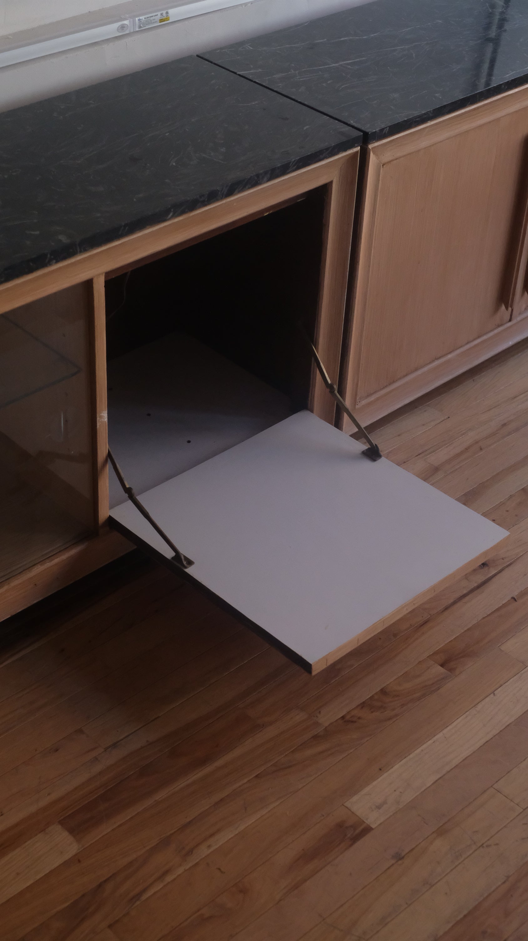 Marble top wood credenzas (Price Per)