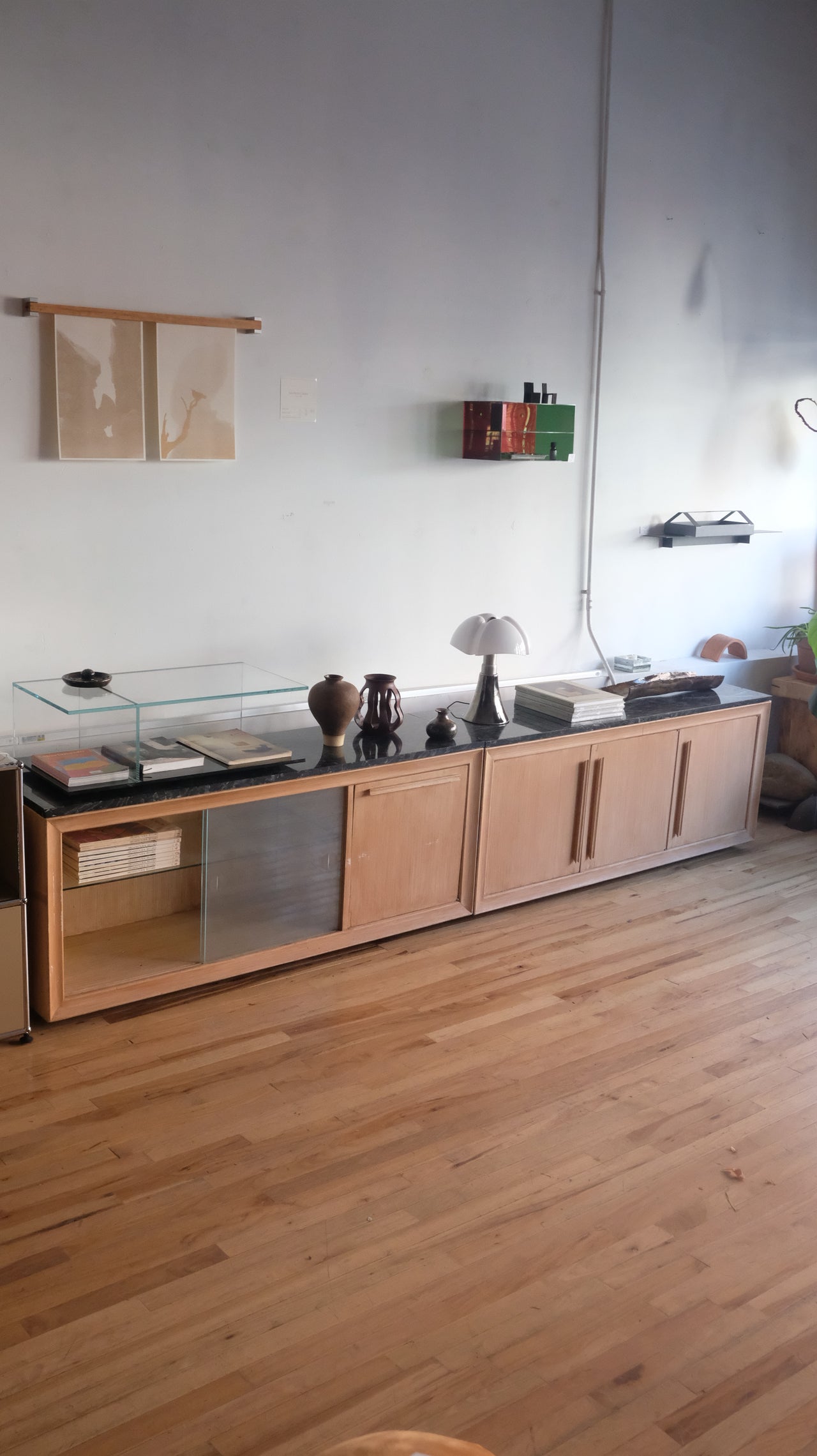 Marble top wood credenzas (Price Per)