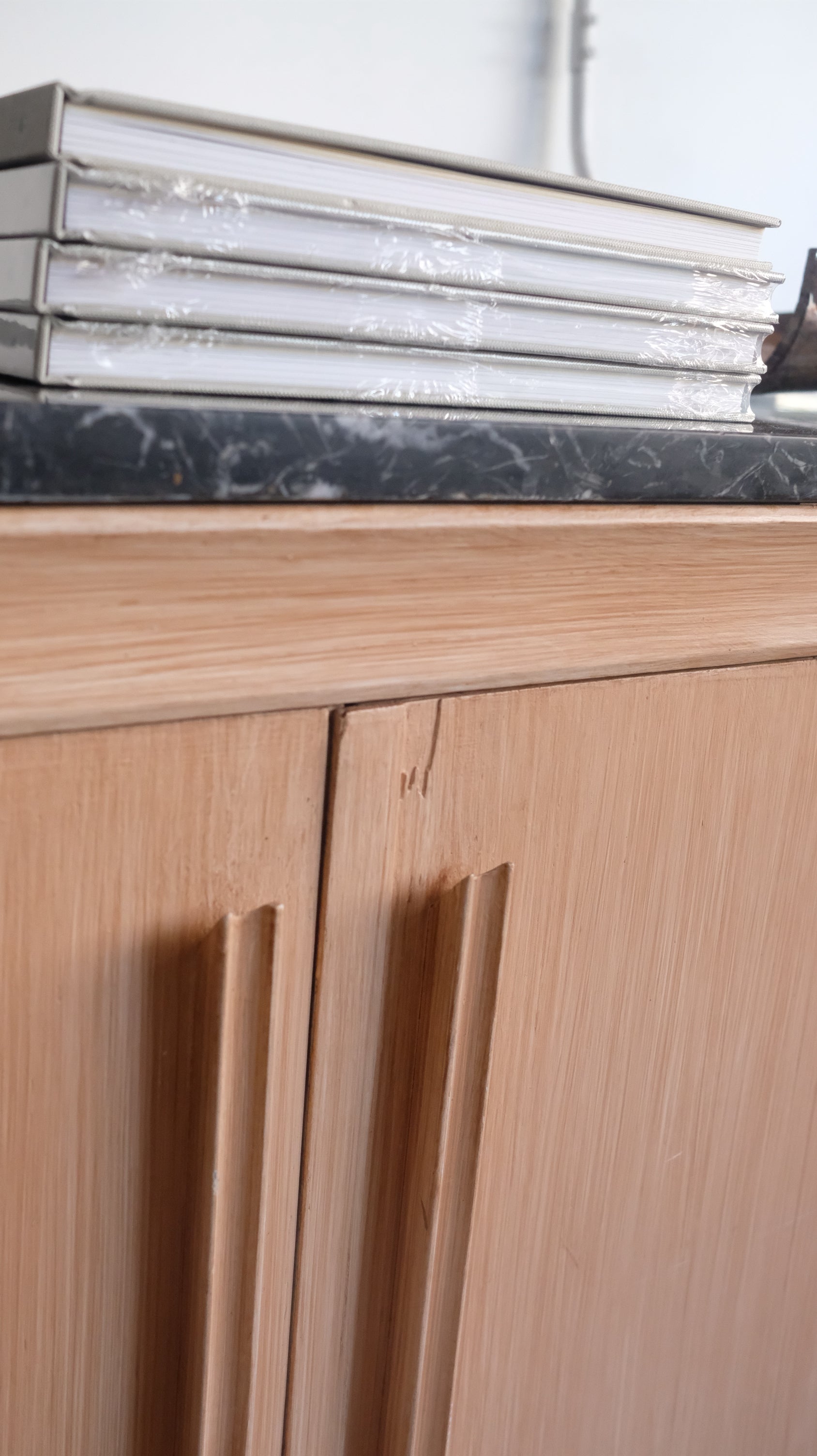 Marble top wood credenzas (Price Per)