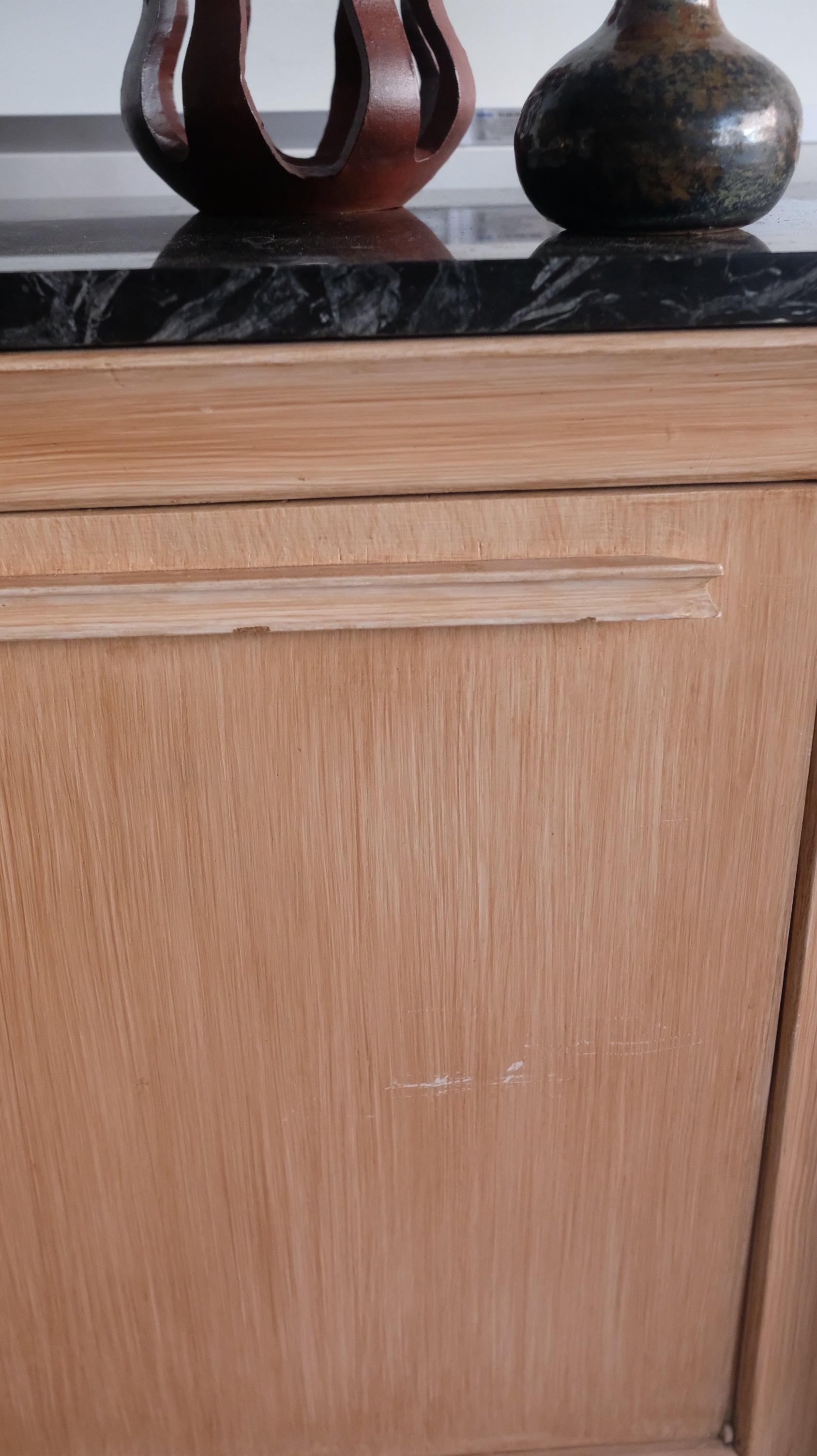 Marble top wood credenzas (Price Per)