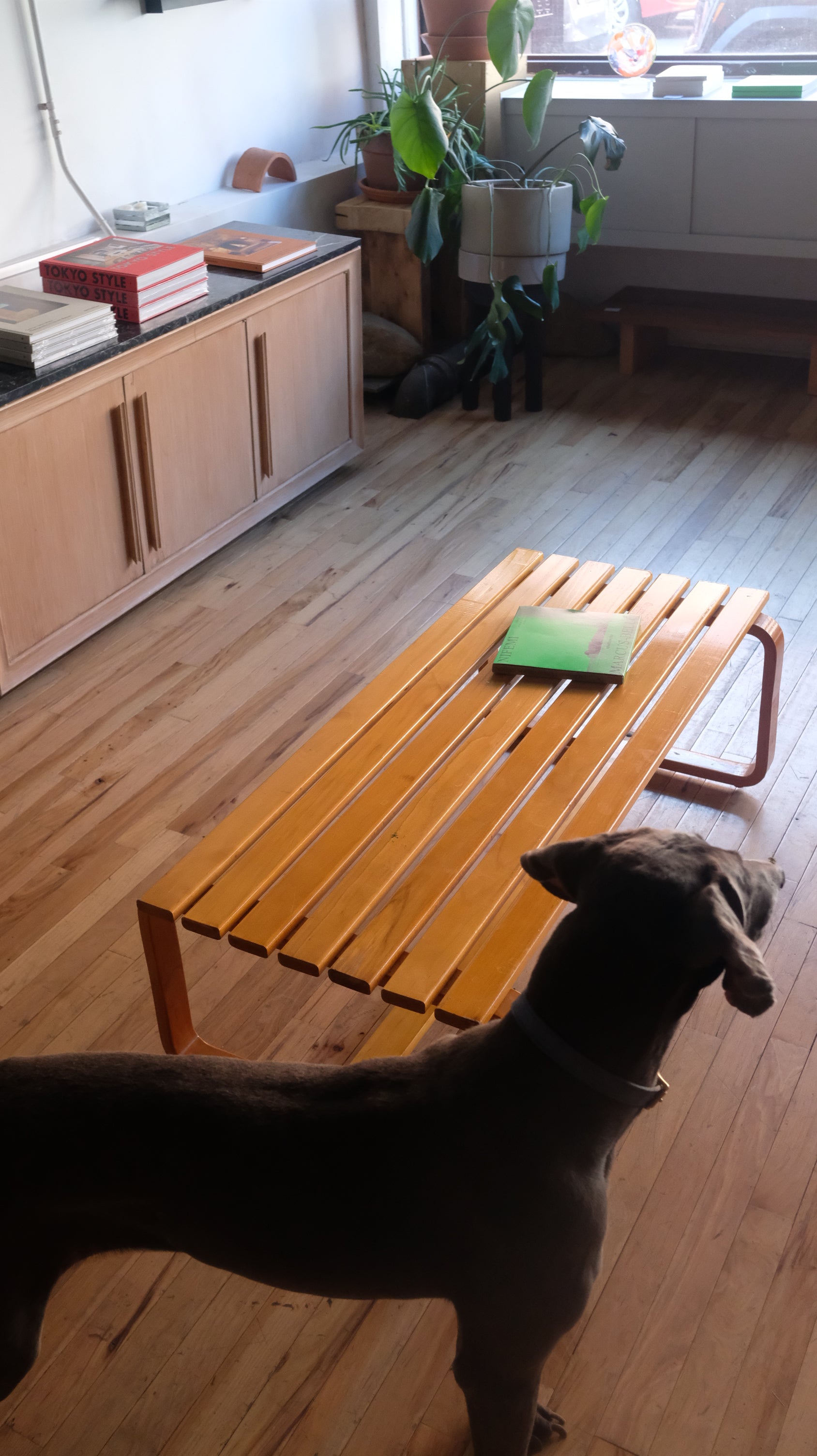 Slatted Coffee Table / Low Bench