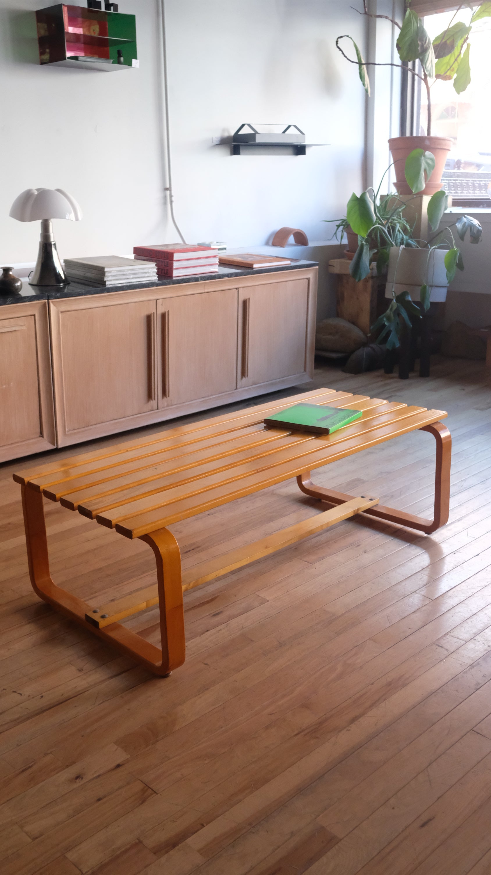 Slatted Coffee Table / Low Bench