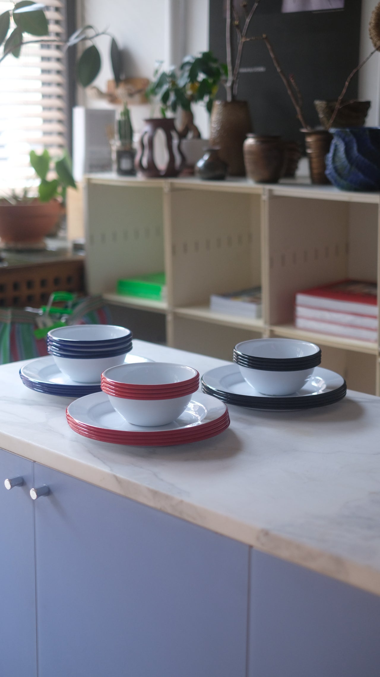 Enamelware Plates and Bowls