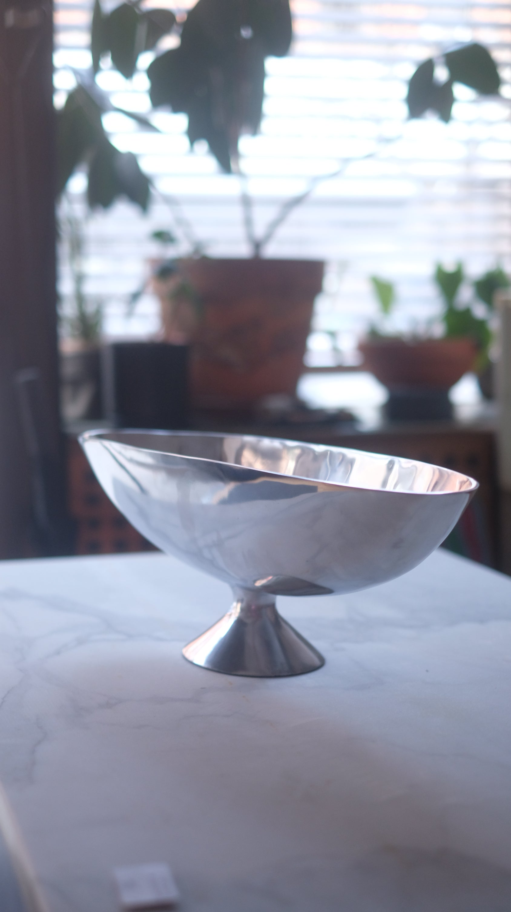 Polished Pedestal Bowl