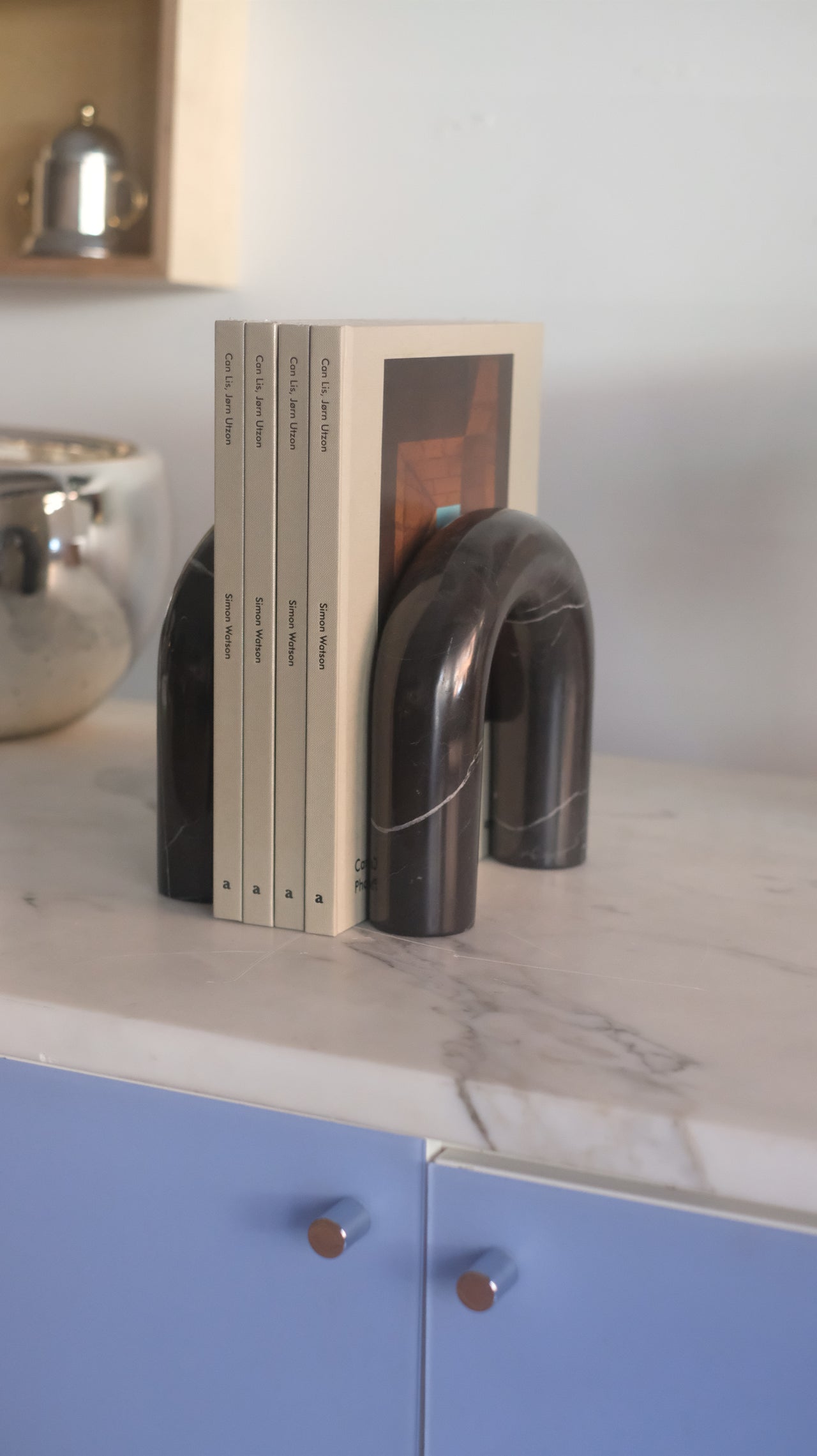 Black Marble Bookend Arches by Apapacho (Price Per)