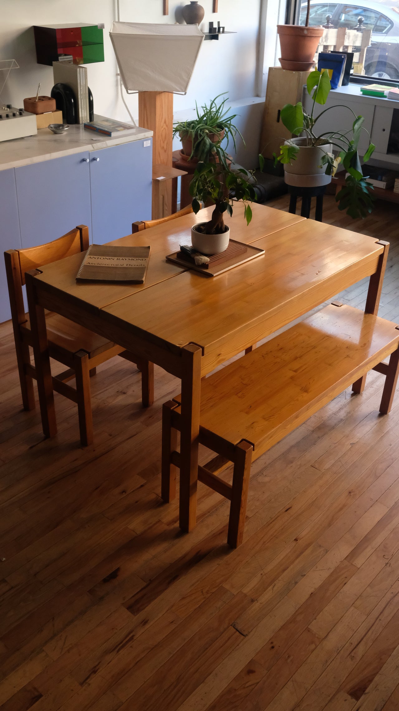 Hongisto Pine Dining Set by Ilmari Tapiovaara for  Laukaan Puu, c.1960s (SOLD SEPRATELY)