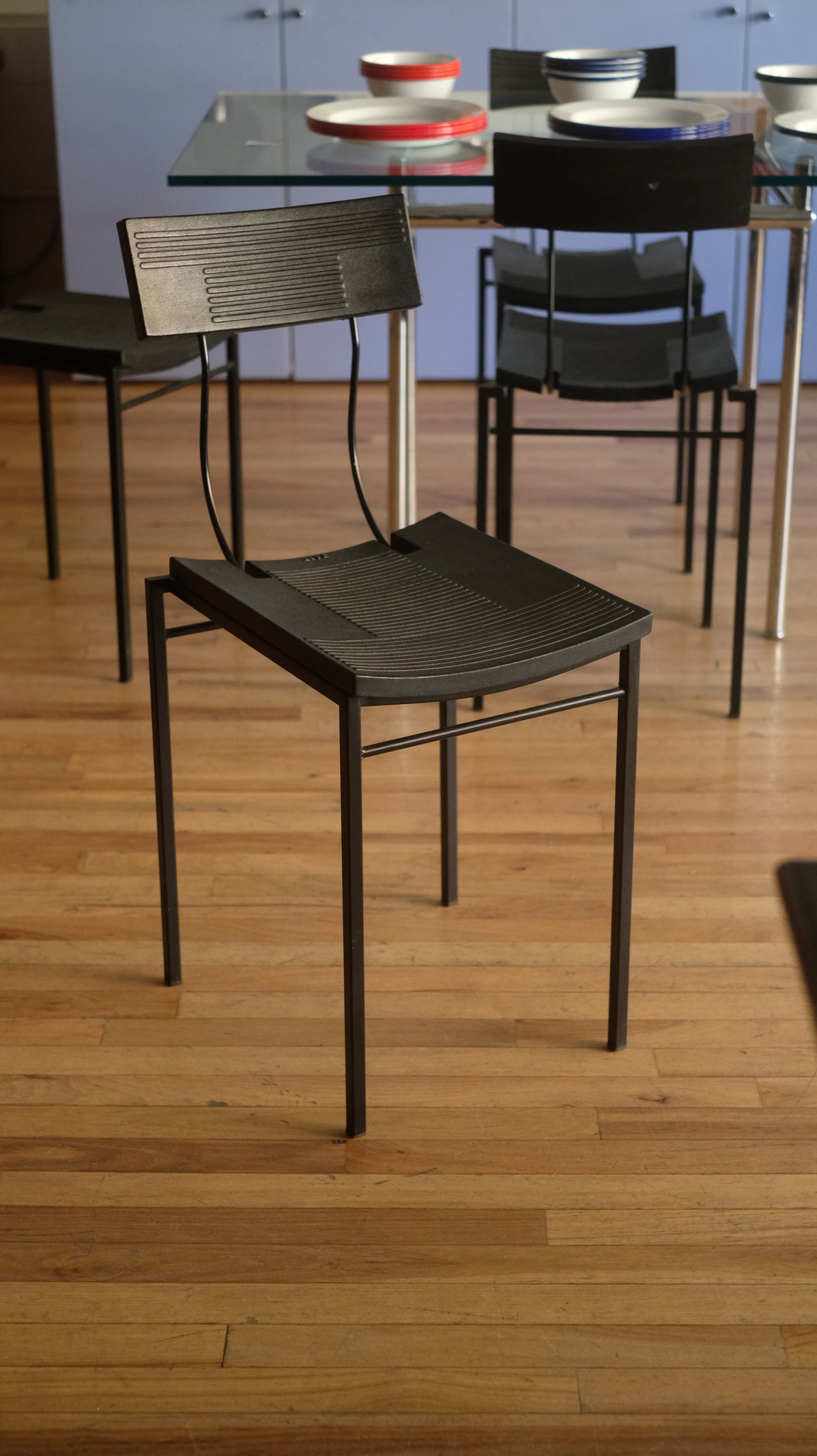 Glasnost chair by Maurizio Peregalli for Zeus (Set of 4)