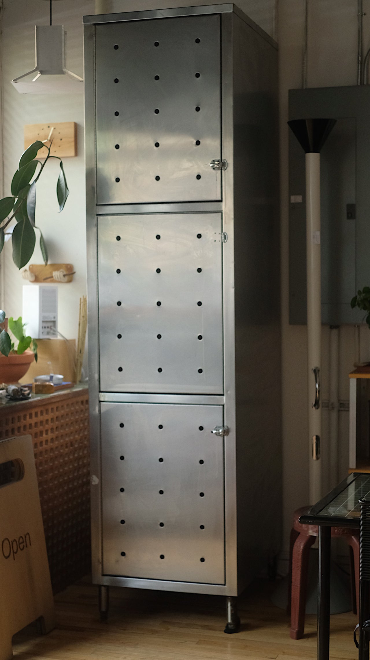 Large Metal Storage Locker