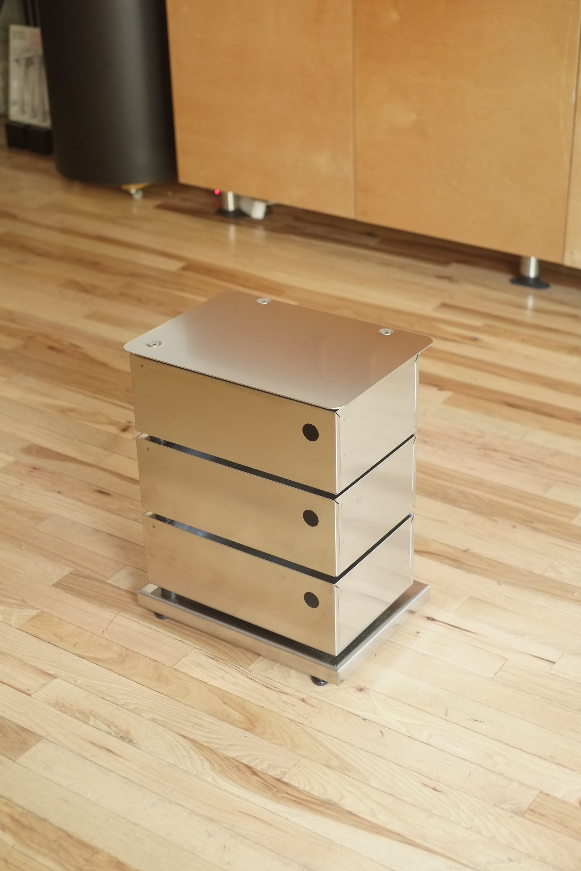 3-Drawer Pivot Cabinet (Stainless Steel)